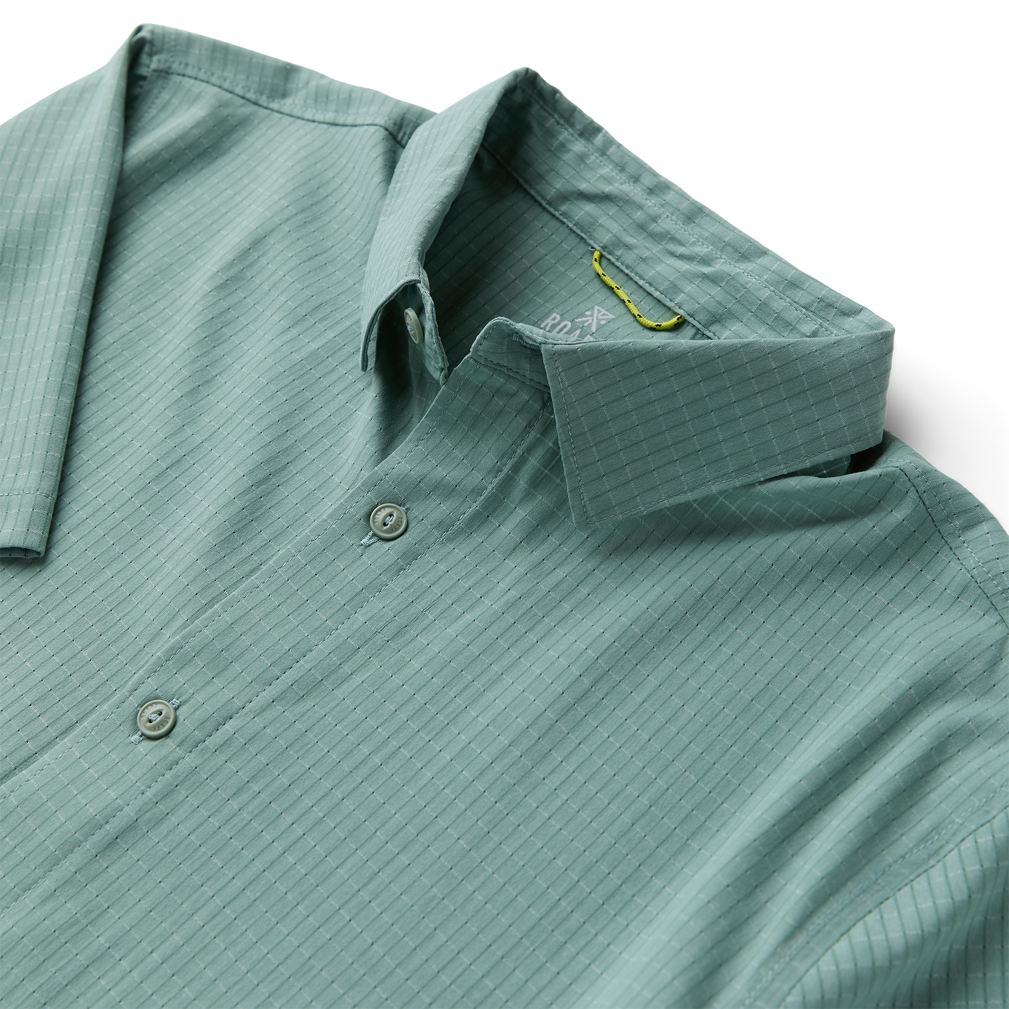 Bless Up Atmungsaktives Stretch-Shirt - Dusty Grün