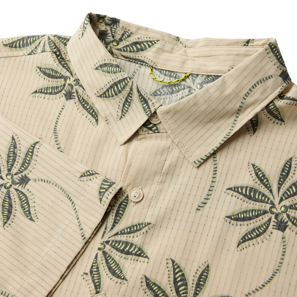 Bless Up Atmungsaktives Stretch-Shirt - Fossil Print