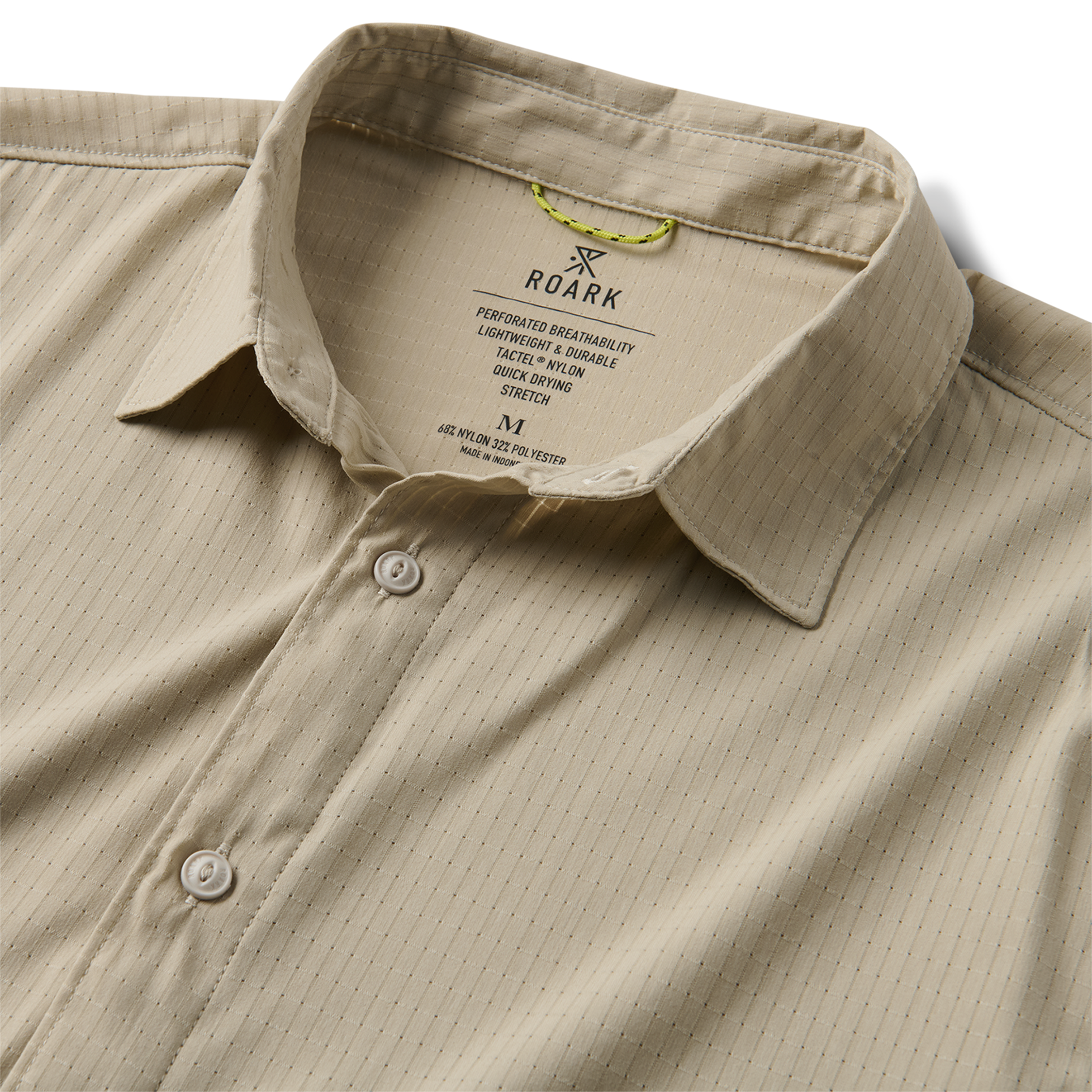 Bless Up Atmungsaktives Stretch-Shirt - Fossil