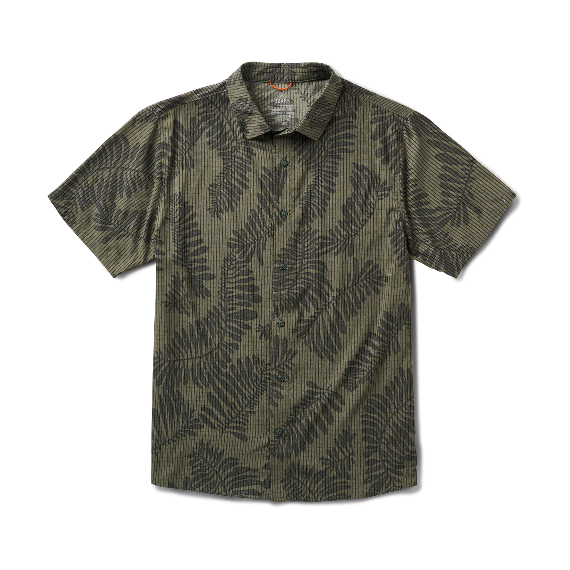 Bless Up Atmungsaktives Stretch-Shirt - Militär Kelp