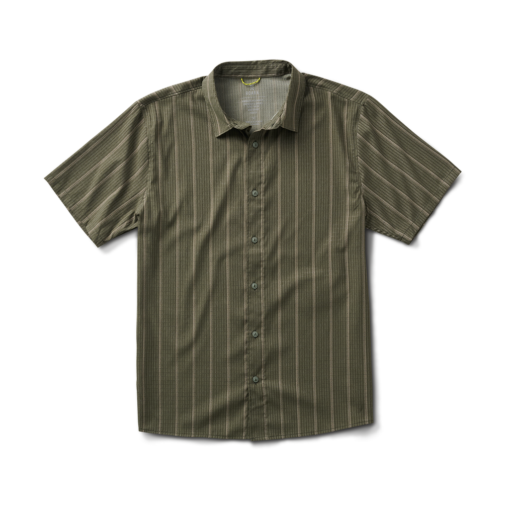 Bless Up Atmungsaktives Stretch-Shirt - Militärstreifen