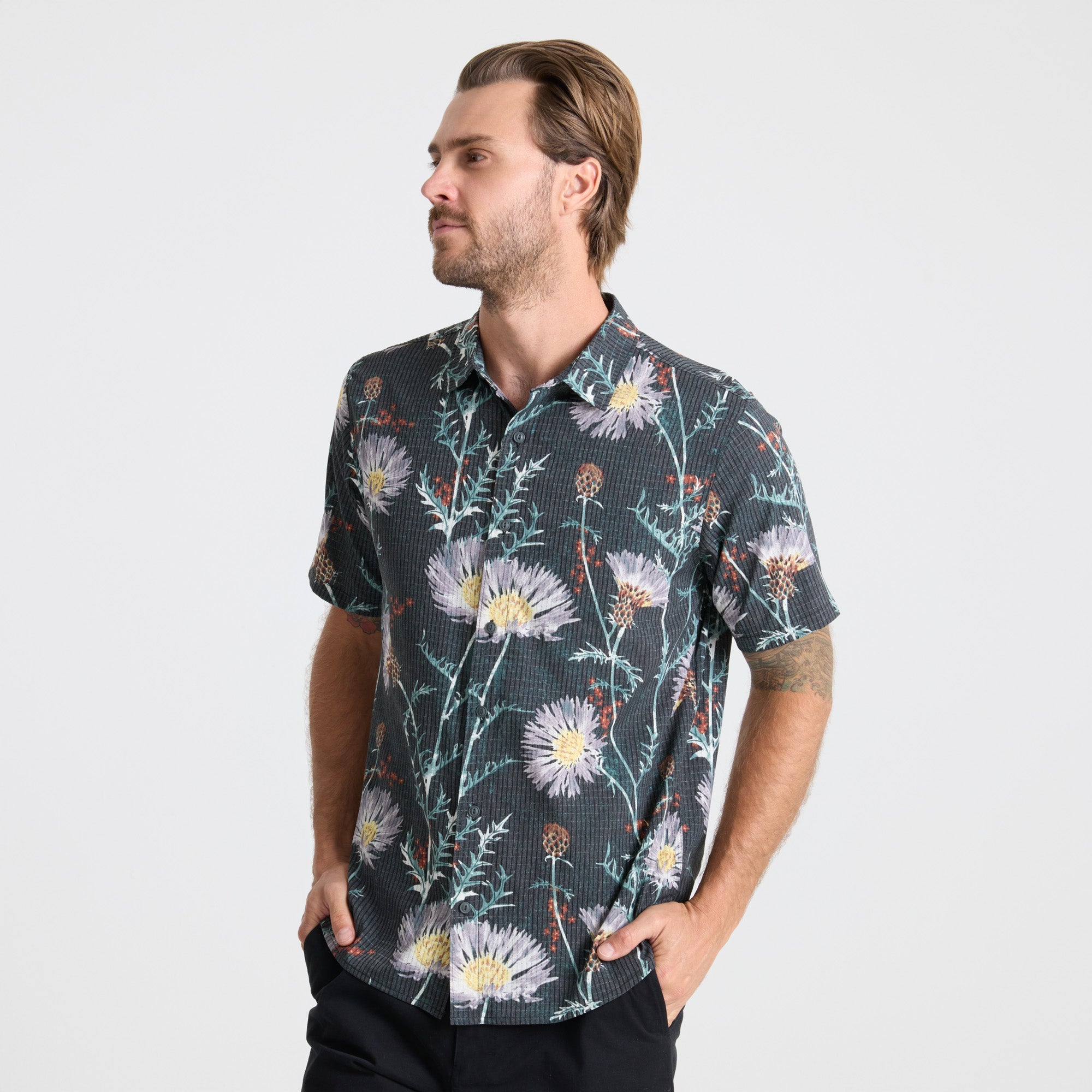 Bless Up Atmungsaktives Stretch-Shirt - Onyx