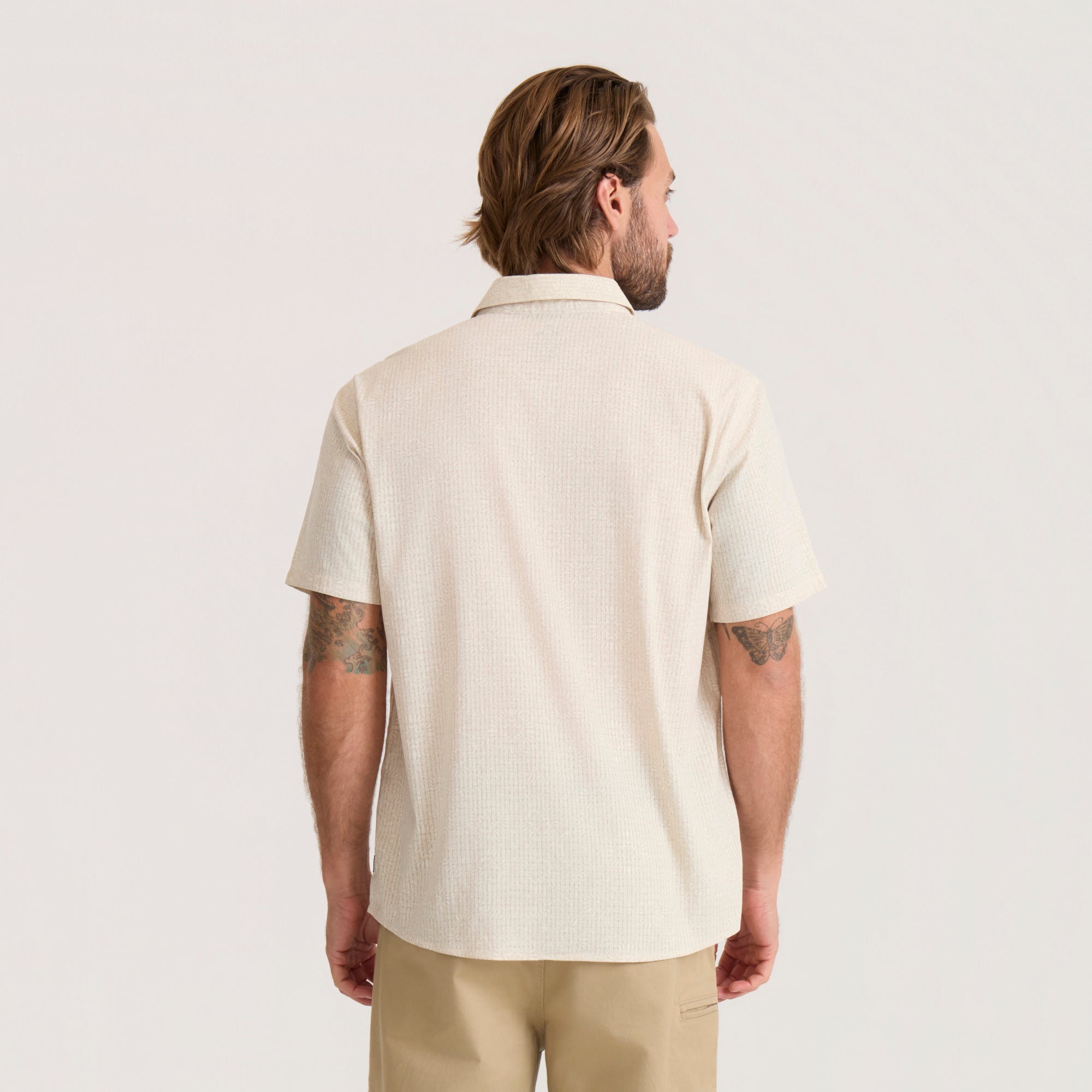 Bless Up Atmungsaktives Stretch-Shirt - Sand
