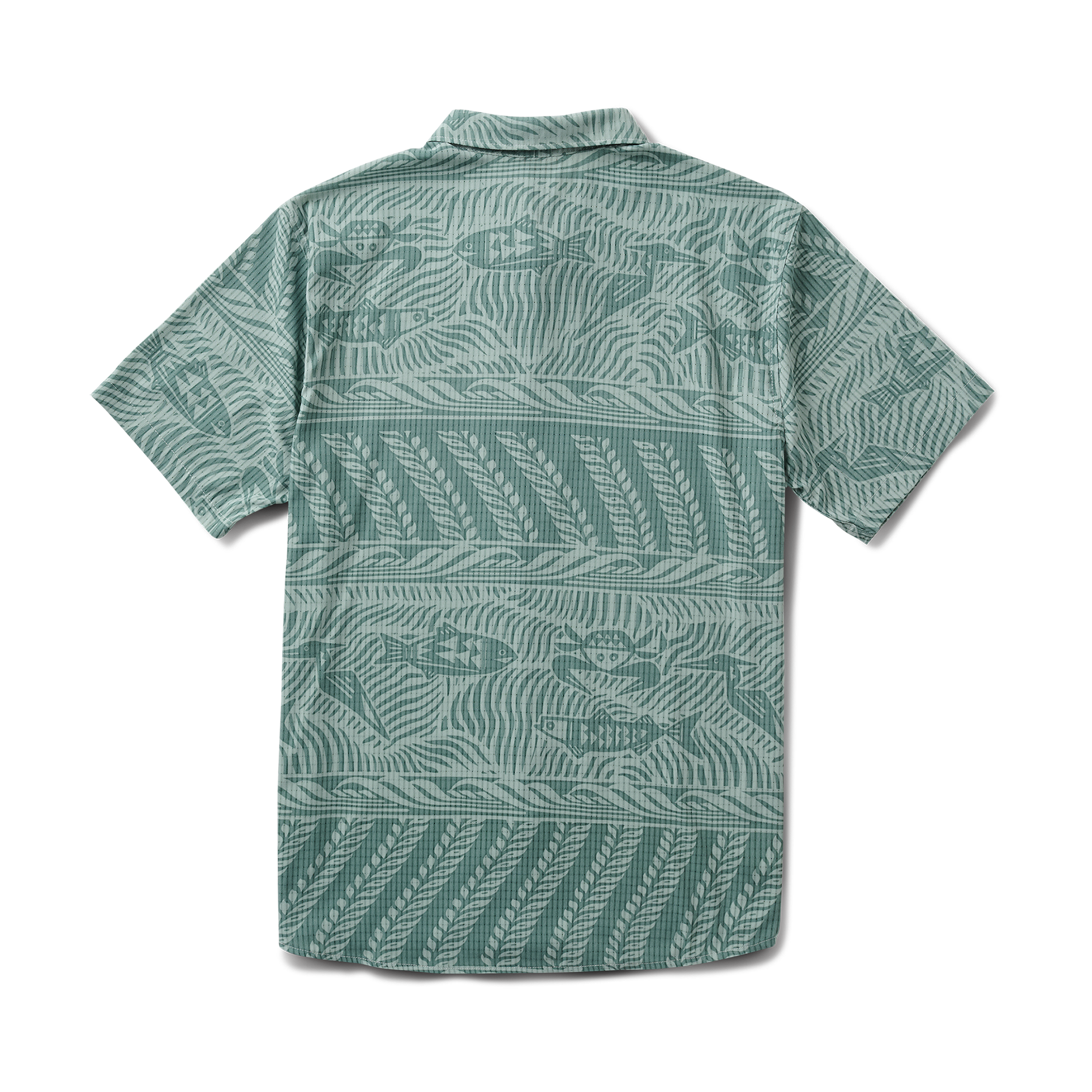 Bless Up Atmungsaktives Stretch-Shirt - Schiefergrün
