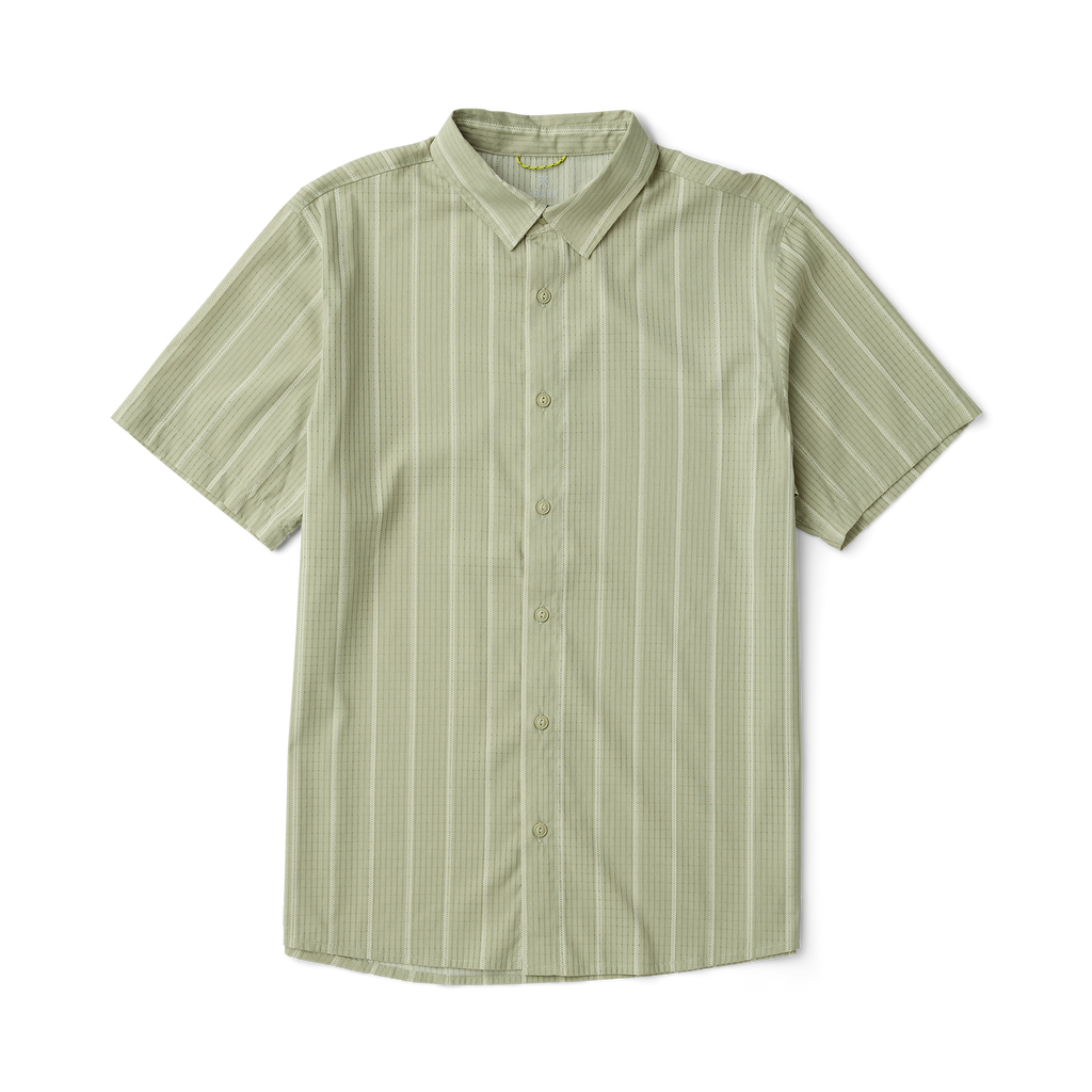 Bless Up Atmungsaktives Stretch-Shirt - Sage Stripe