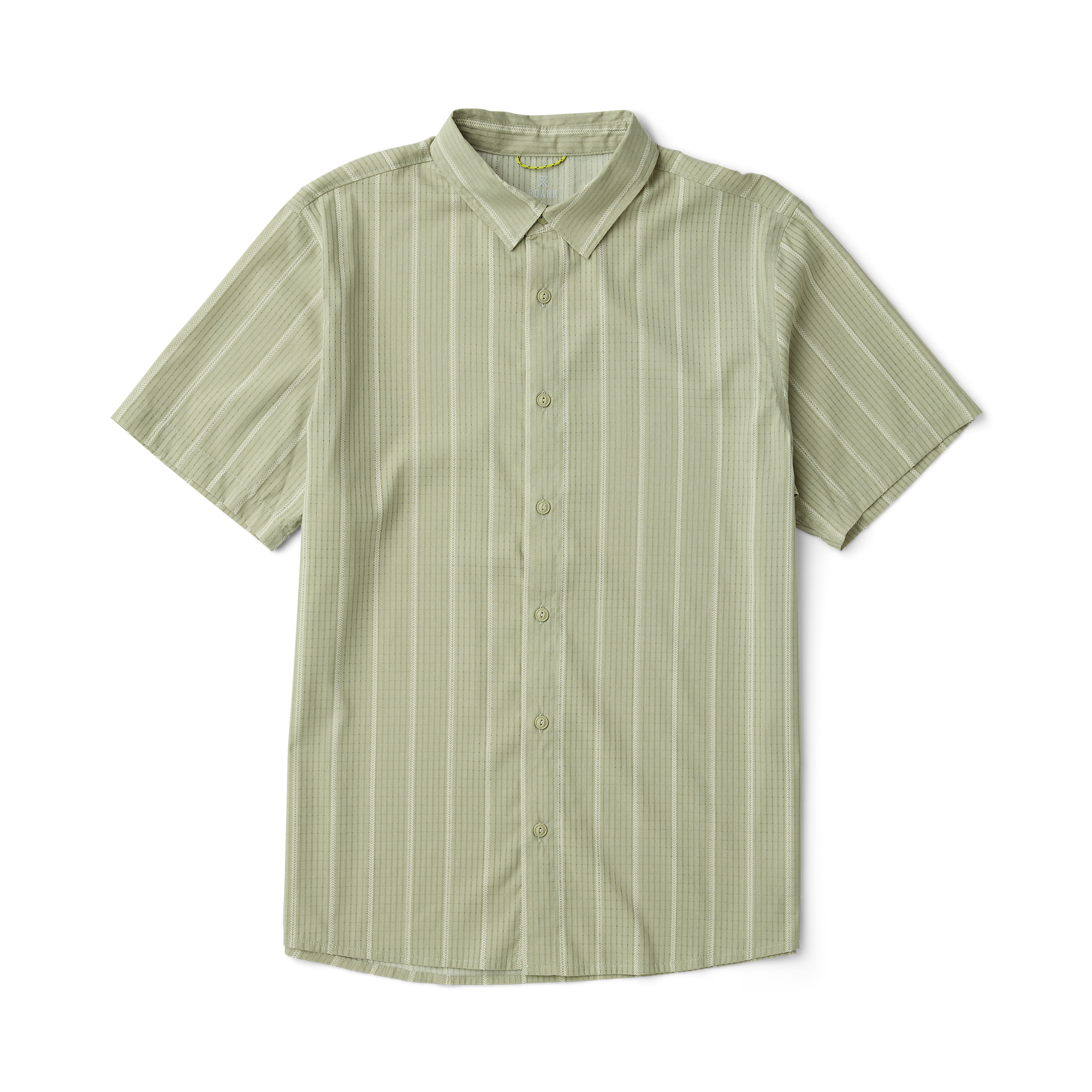 Bless Up Atmungsaktives Stretch-Shirt - Sage Stripe