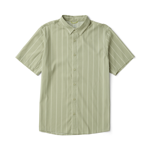Bless Up Atmungsaktives Stretch-Shirt - Sage Stripe
