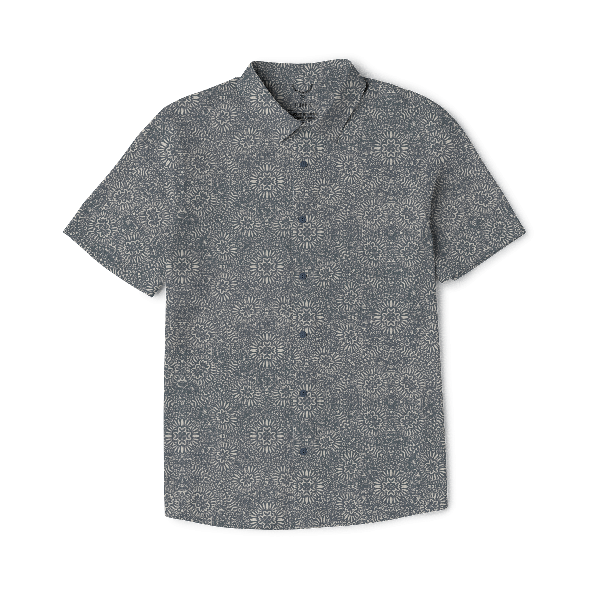 Bless Up Atmungsaktives Stretch-Shirt - Schiefergrau