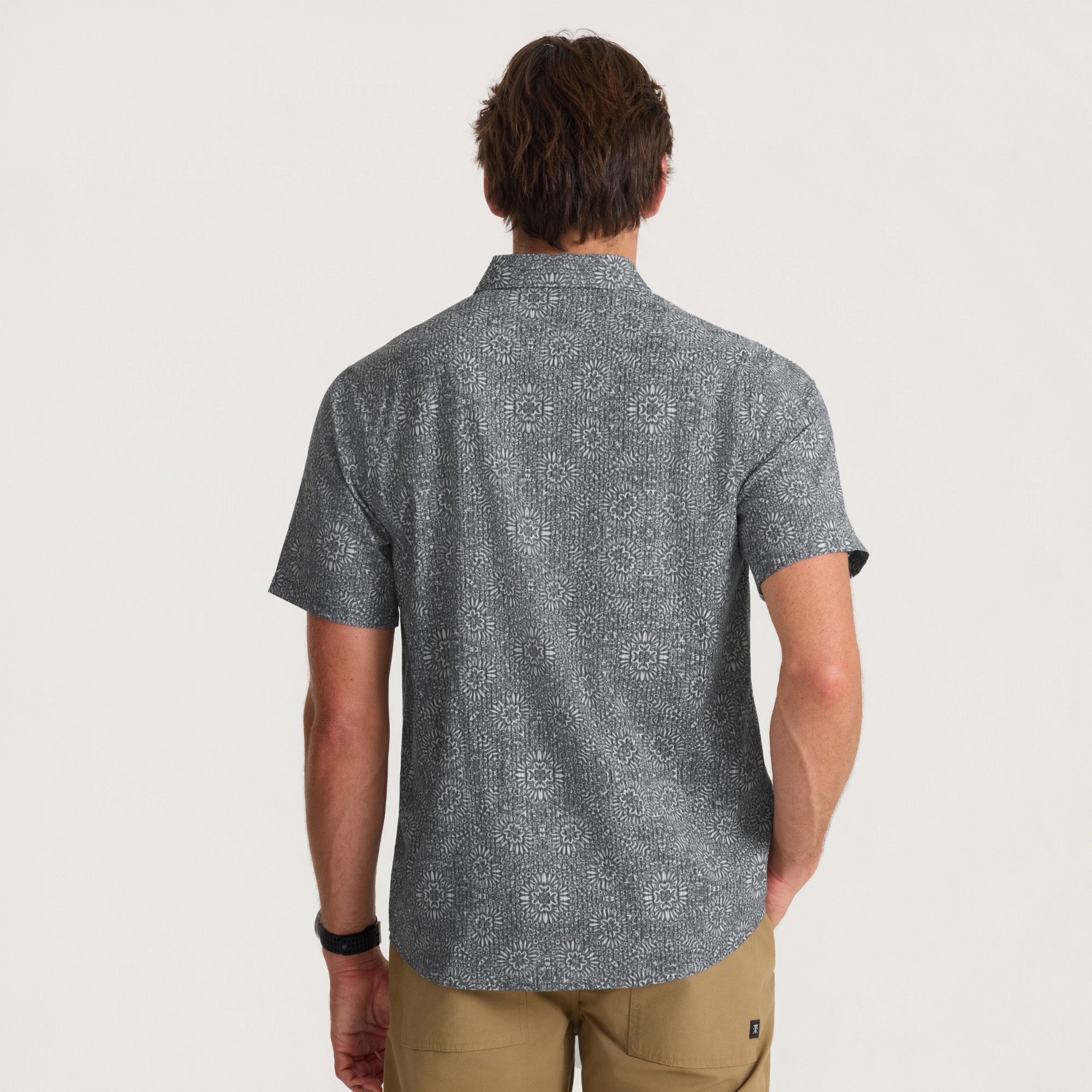 Bless Up Atmungsaktives Stretch-Shirt - Schiefergrau