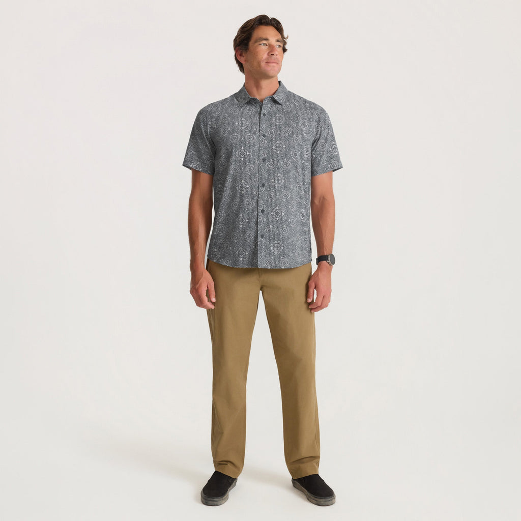 Bless Up Atmungsaktives Stretch-Shirt - Schiefergrau