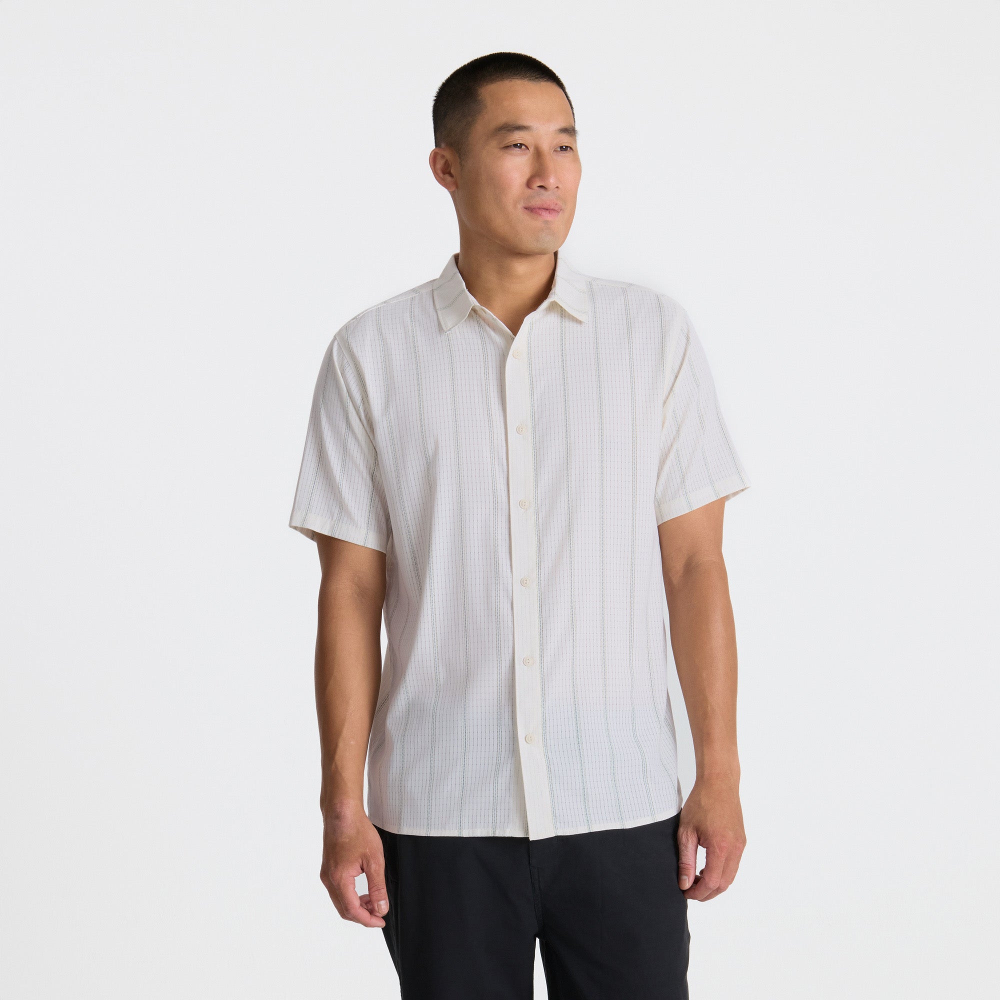 Bless Up Atmungsaktives Stretch-Shirt - Unbleached