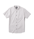 Well Worn Kurzarm Button Up Shirt - Weiß