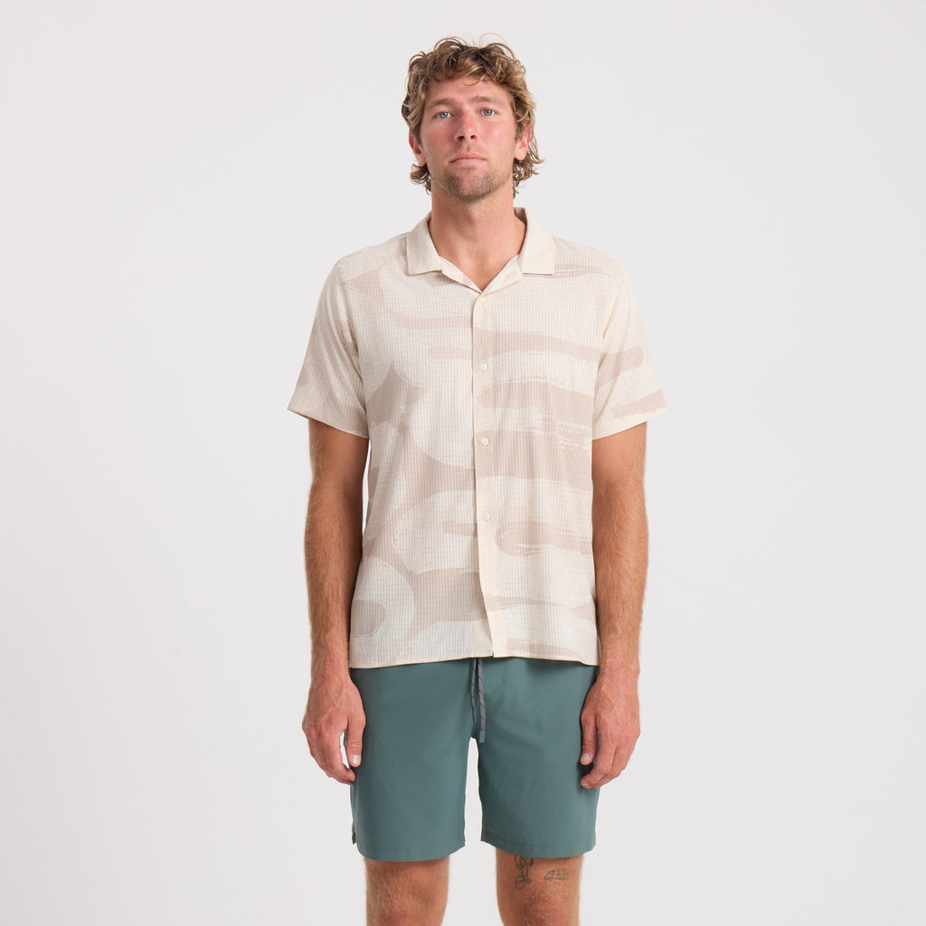 Bless Up Trail Button Up Shirt - Fossil