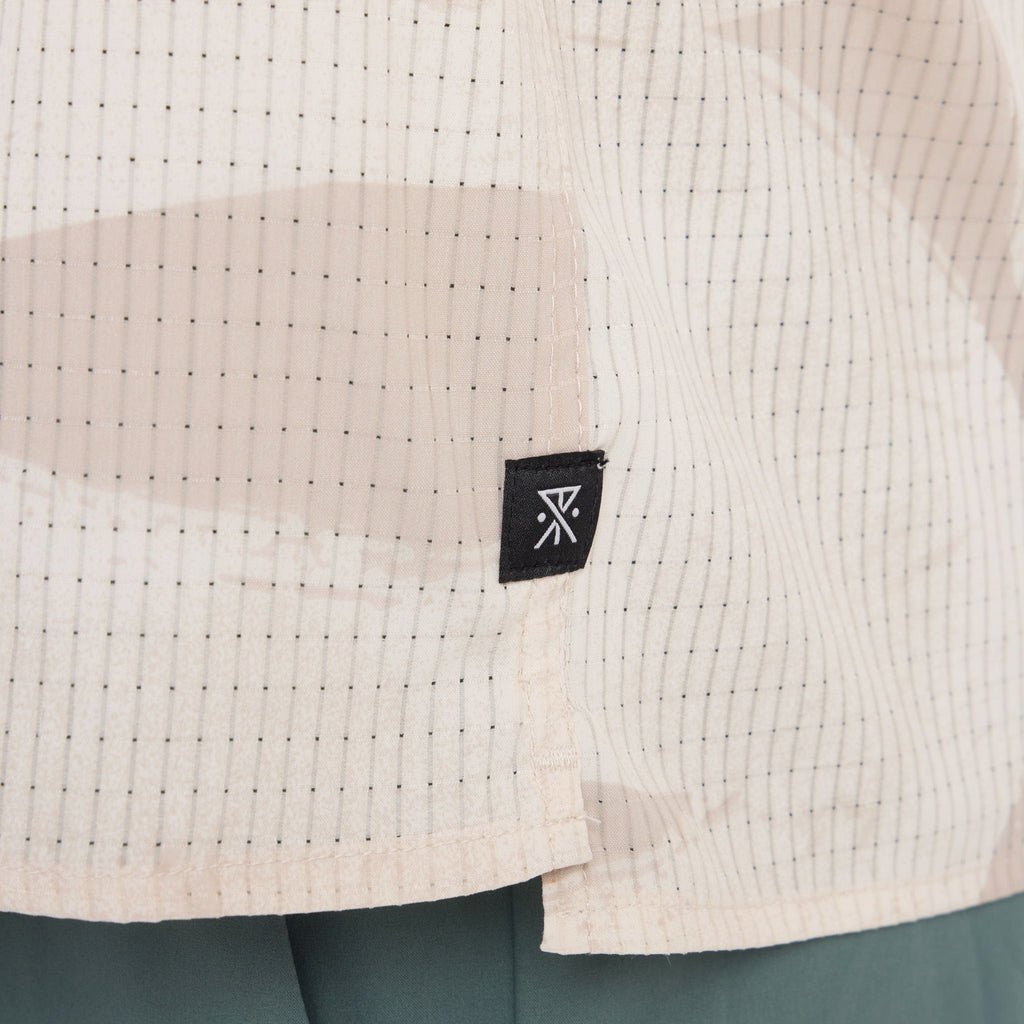 Bless Up Trail Button Up Shirt - Fossil
