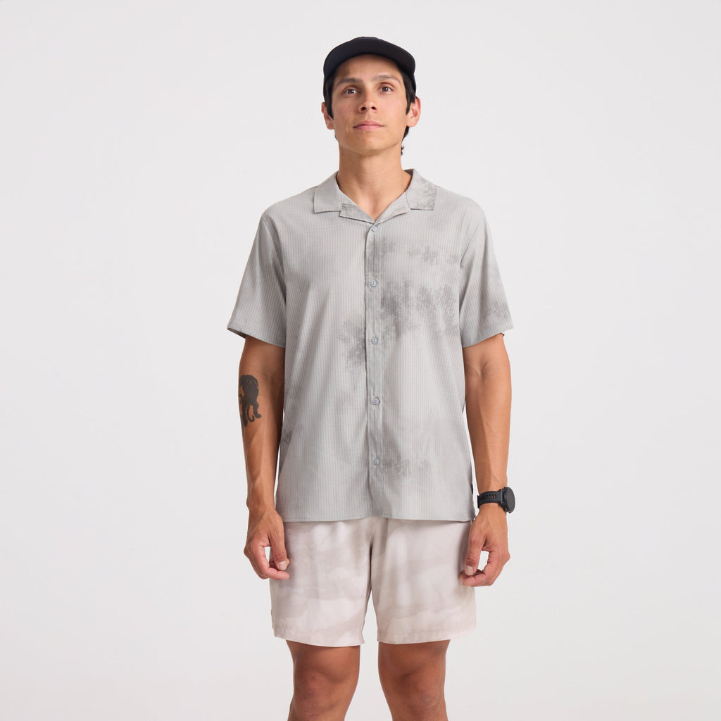 Bless Up Trail Button Up Shirt von Ghost Grau
