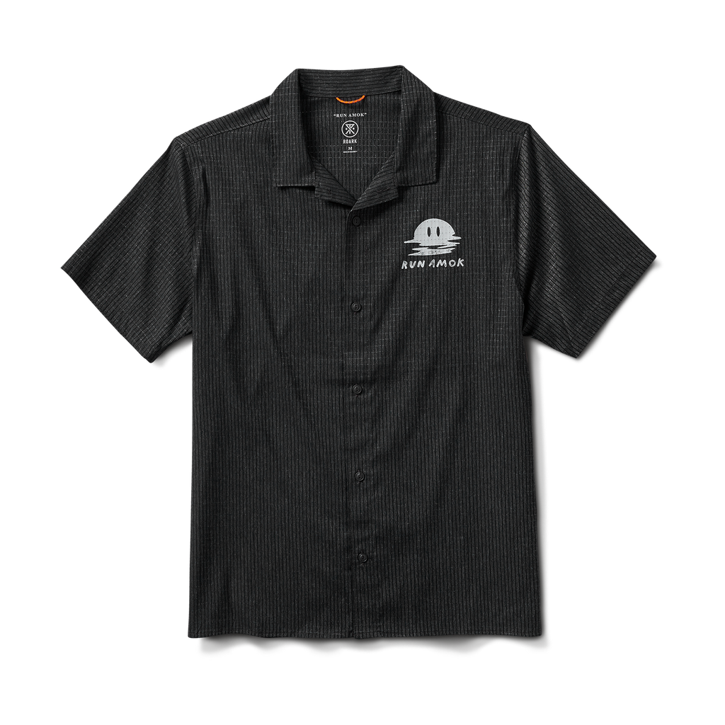 Bless Up Trail Button Up Shirt - Schwarz