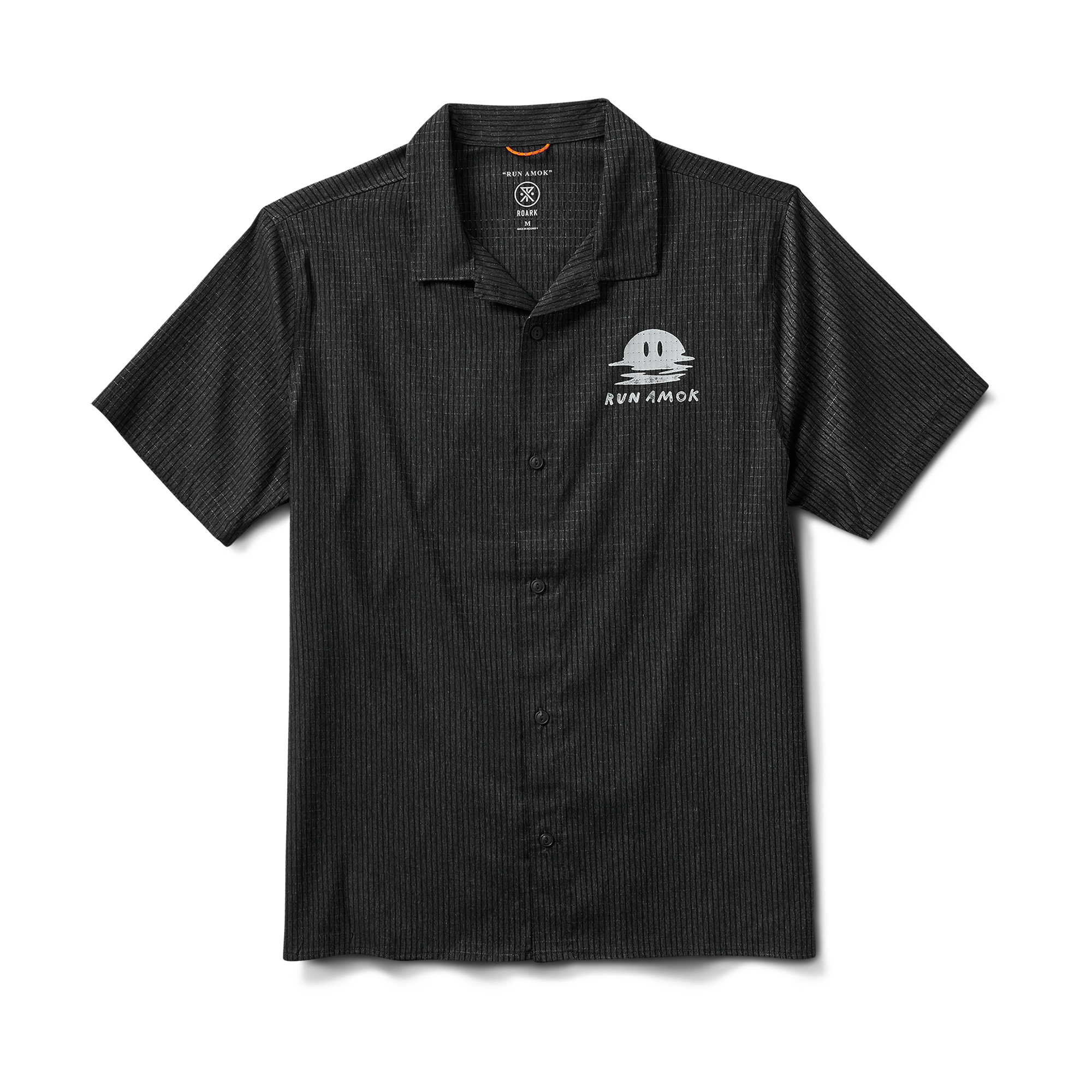 Bless Up Trail Button Up Shirt - Schwarz
