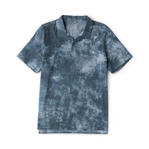 Bless Up Trail Button Up Shirt - Dark Schiefergrau