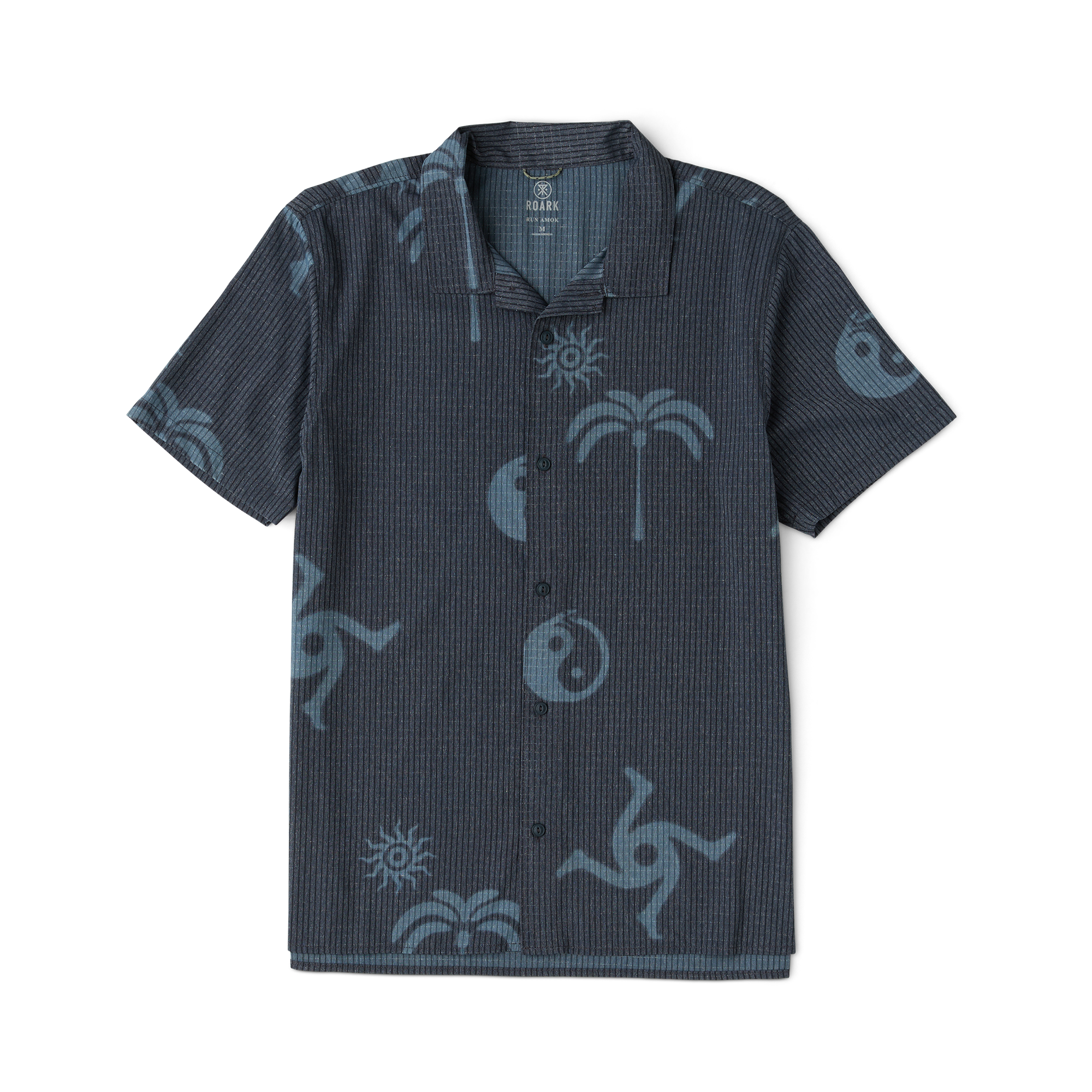 Bless Up Trail Button Up Shirt für Ebony