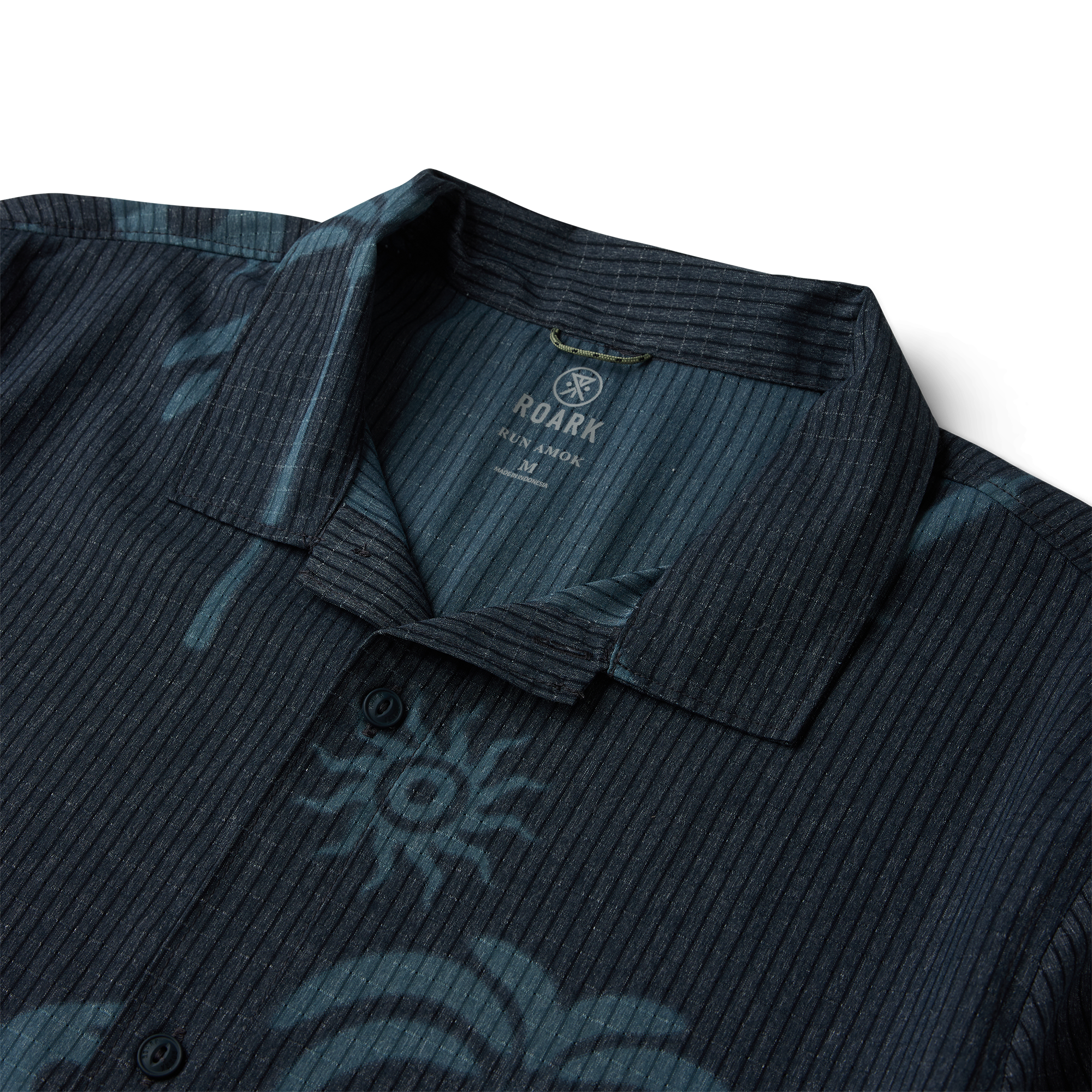 Bless Up Trail Button Up Shirt für Ebony