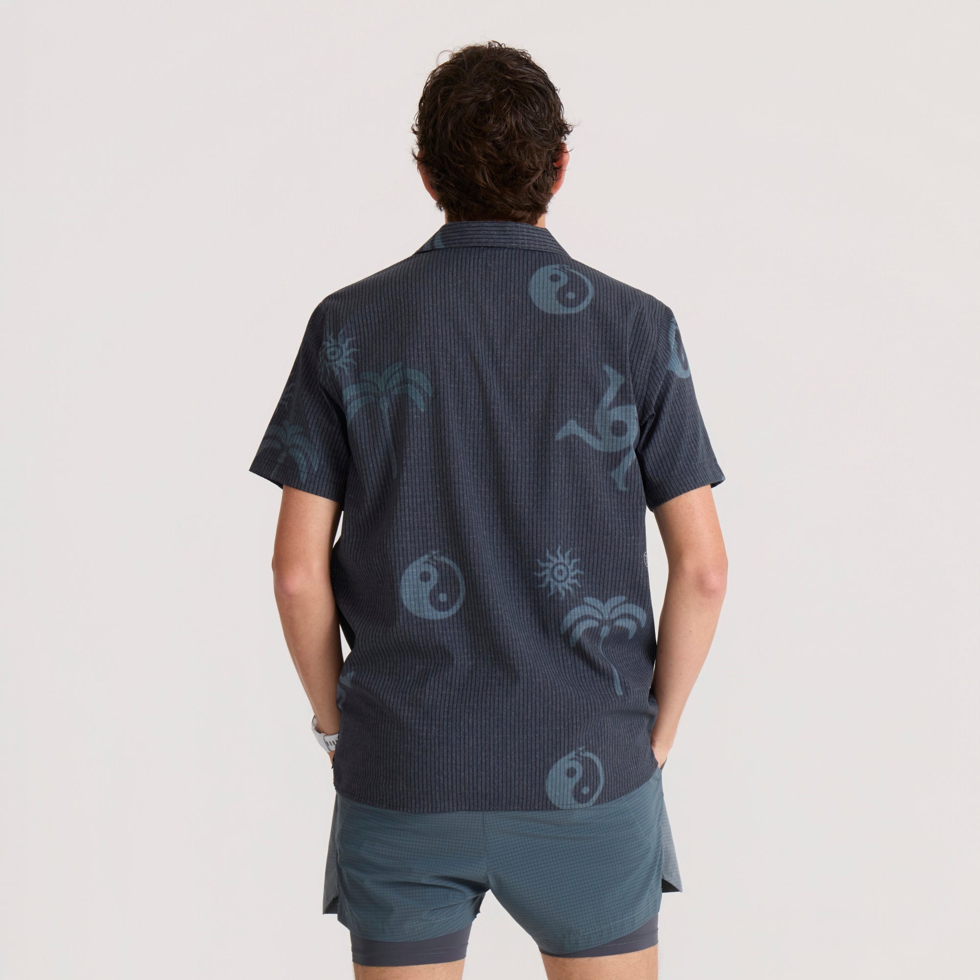 Bless Up Trail Button Up Shirt für Ebony