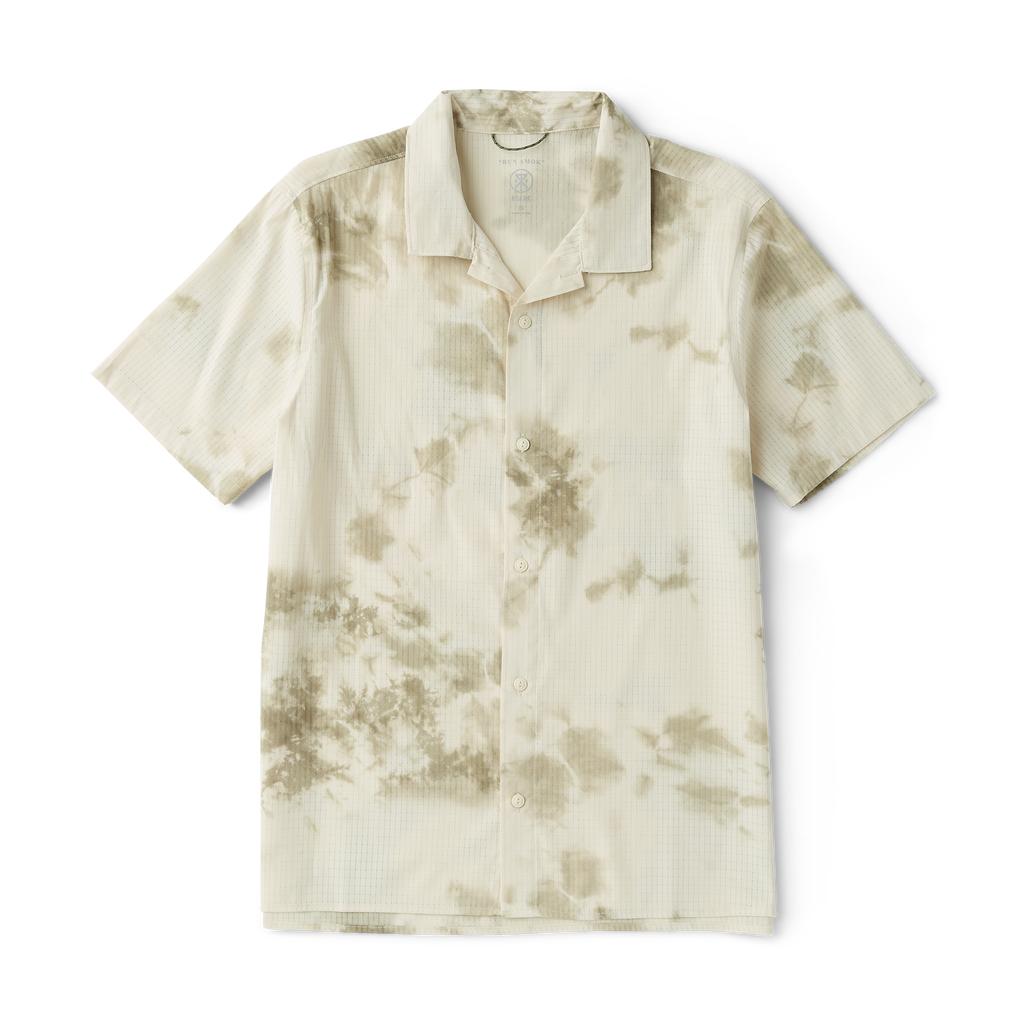Bless Up Trail Button Up Shirt - Elfenbeinkristallwäsche