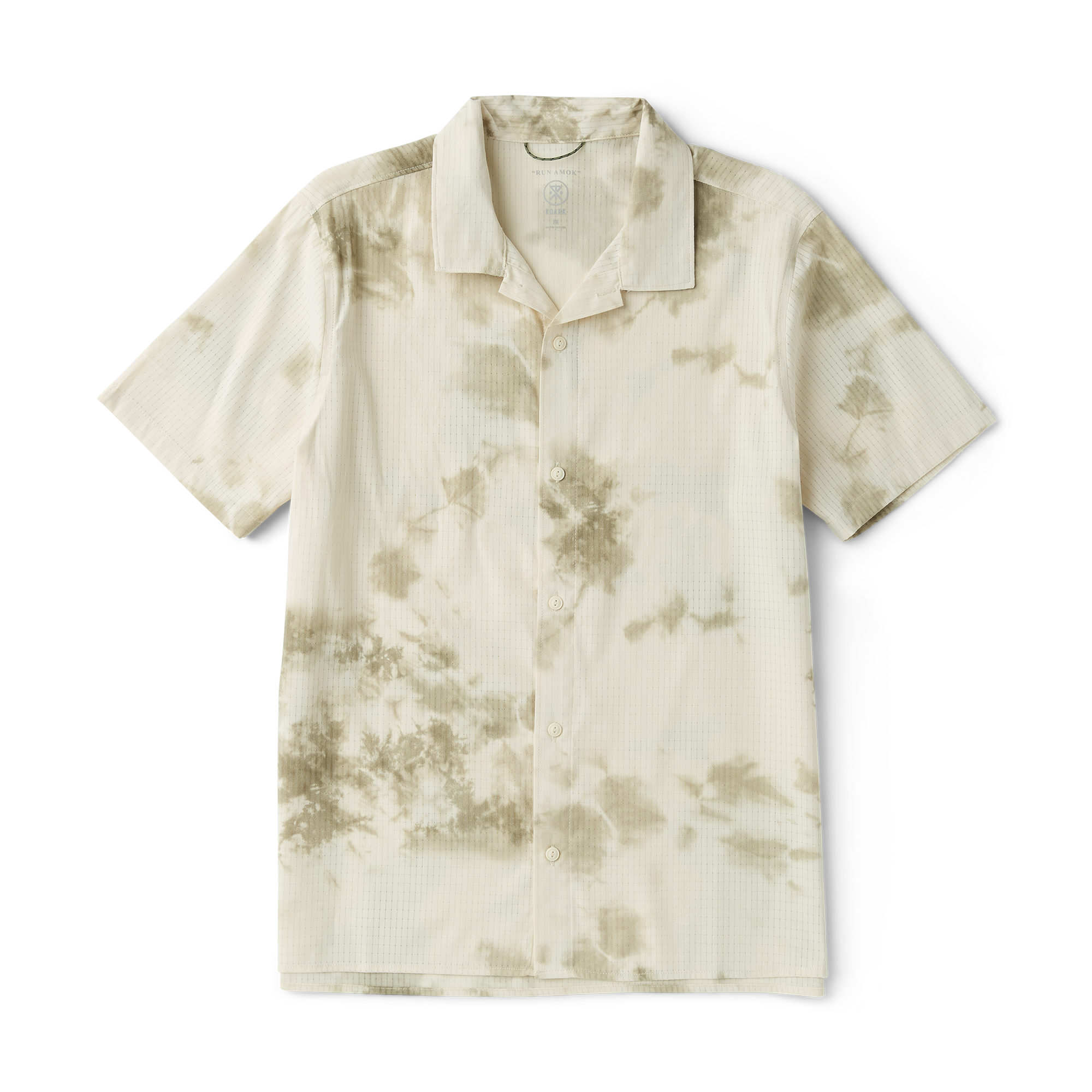 Bless Up Trail Button Up Shirt - Elfenbeinkristallwäsche