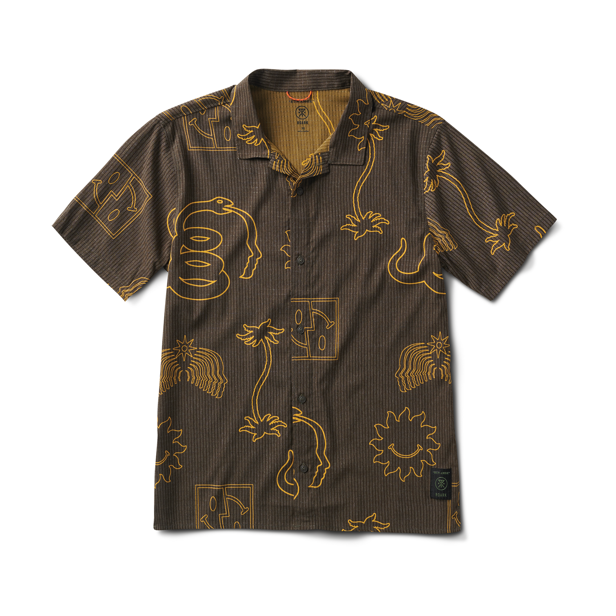 Bless Up Trail Button Up Shirt von Kaffa