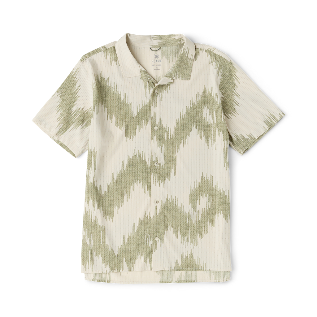 Bless Up Trail Button Up Shirt - Sand