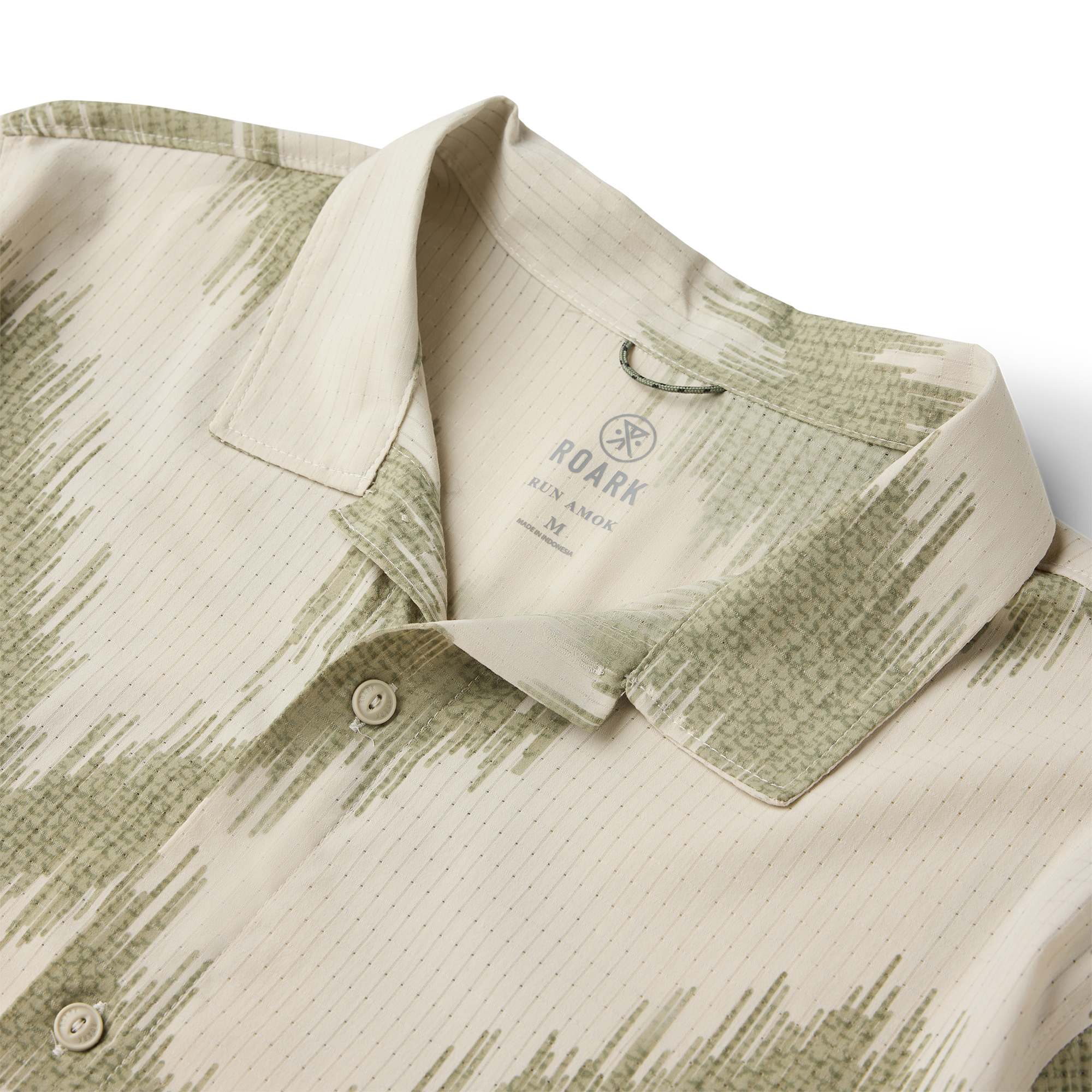 Bless Up Trail Button Up Shirt - Sand
