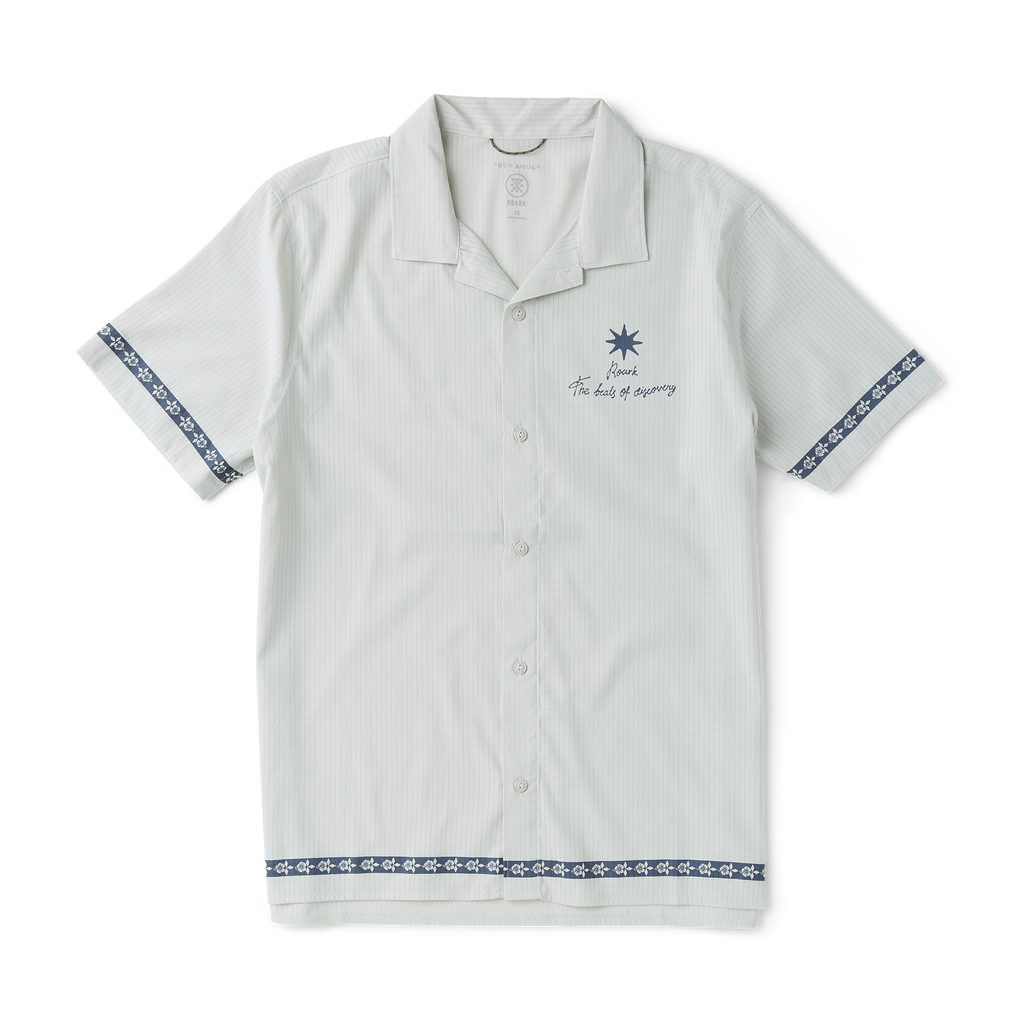 Bless Up Trail Button Up Shirt - Silber