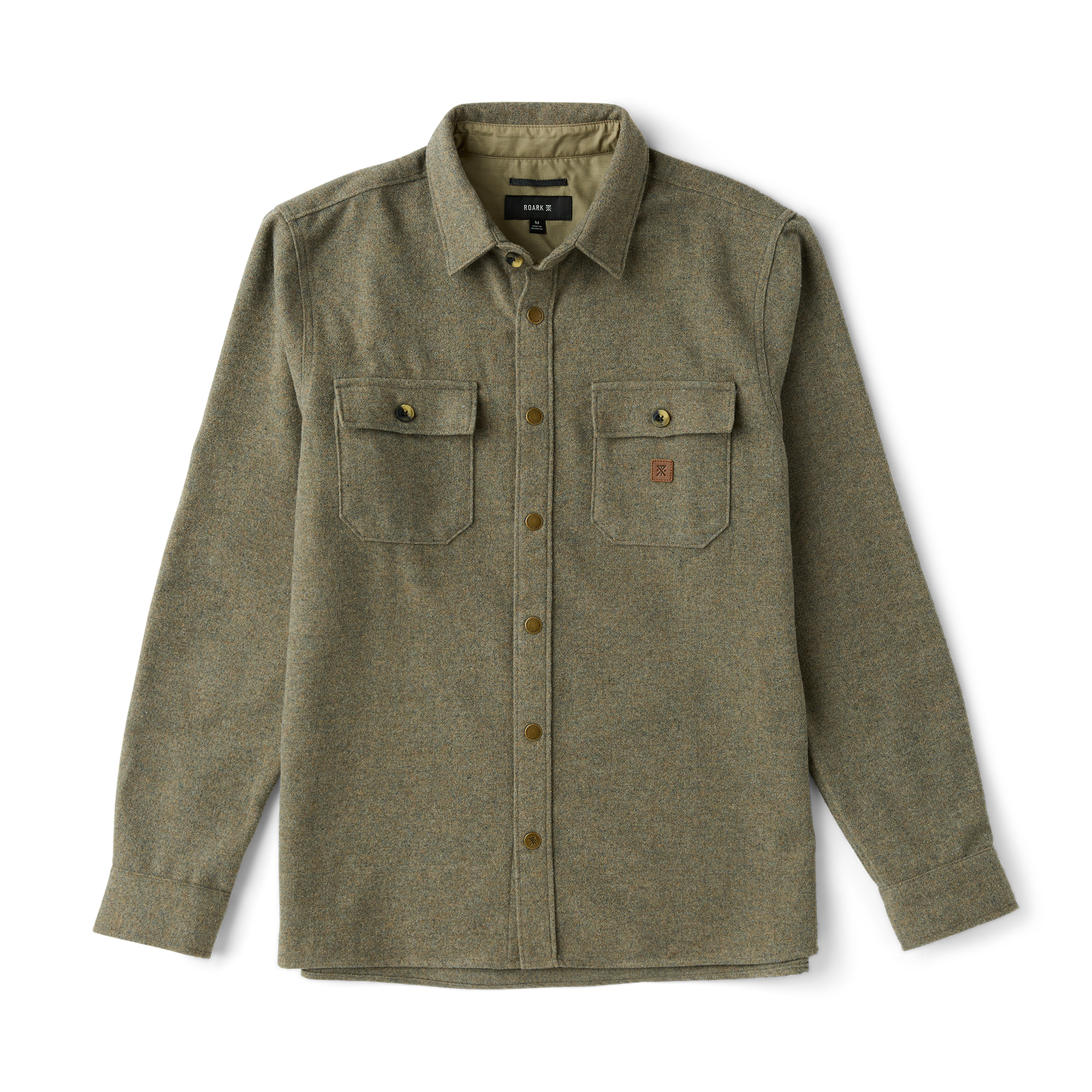 Nordsman Flannel — Dusty Grün