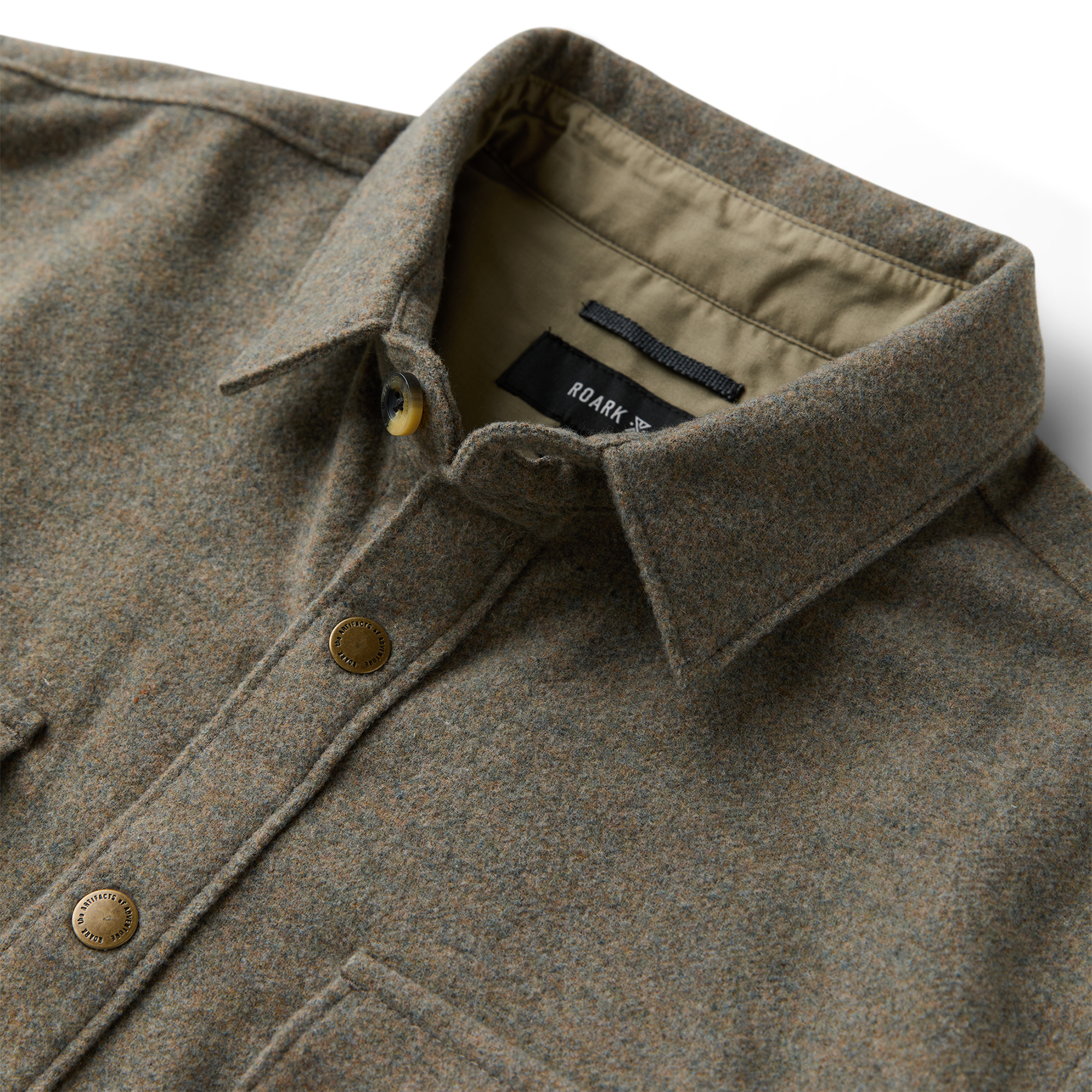 Nordsman Flannel — Dusty Grün