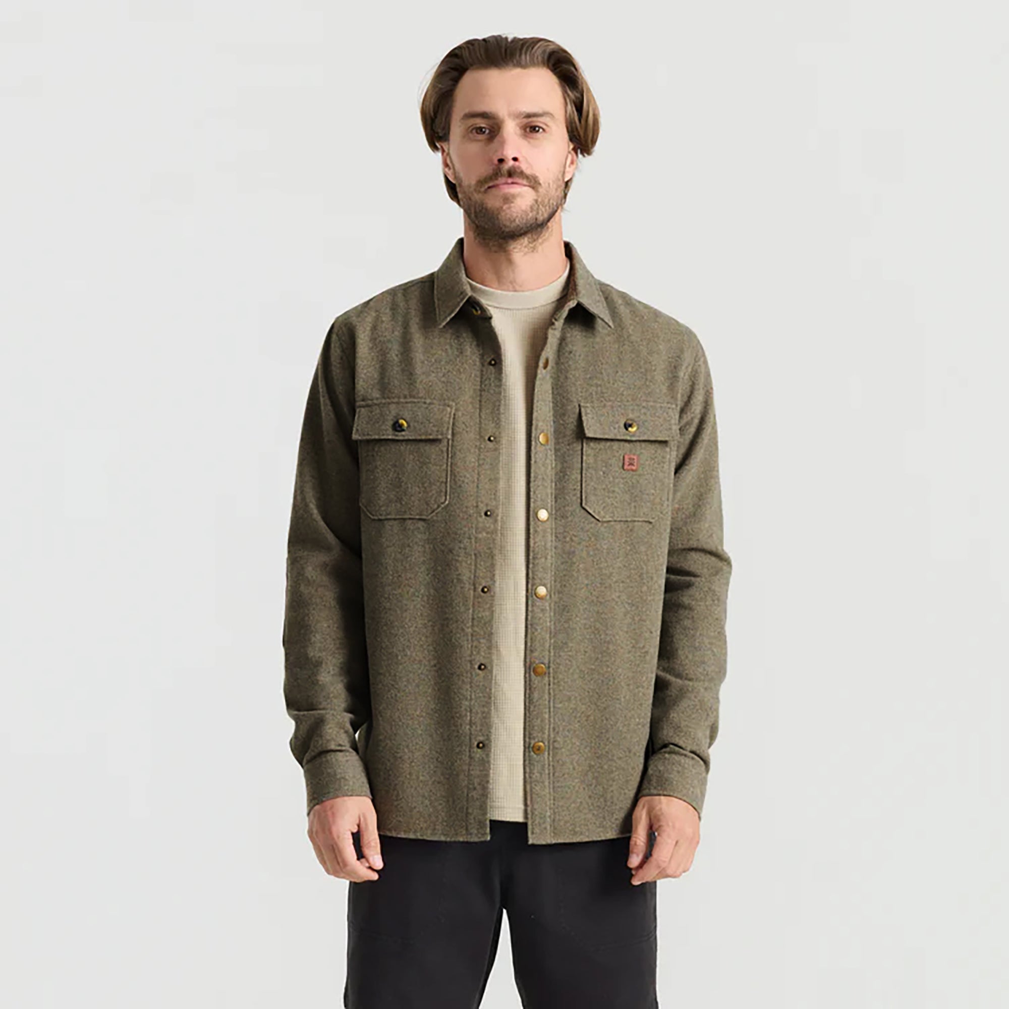Nordsman Flannel — Dusty Grün