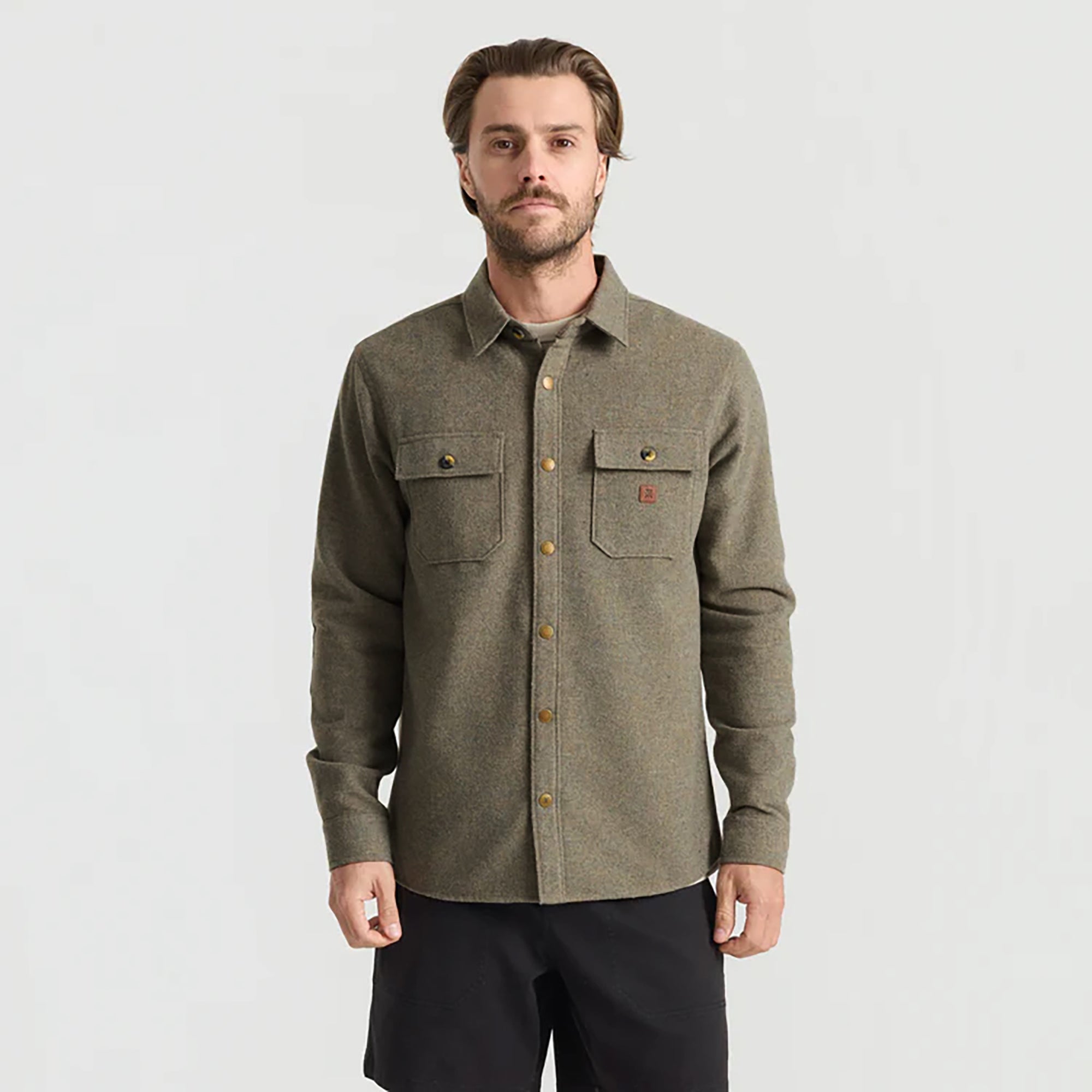 Nordsman Flannel — Dusty Grün