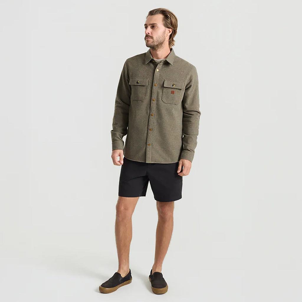 Nordsman Flannel — Dusty Grün