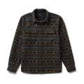 Nordsman Langarm Flannel — Onyx