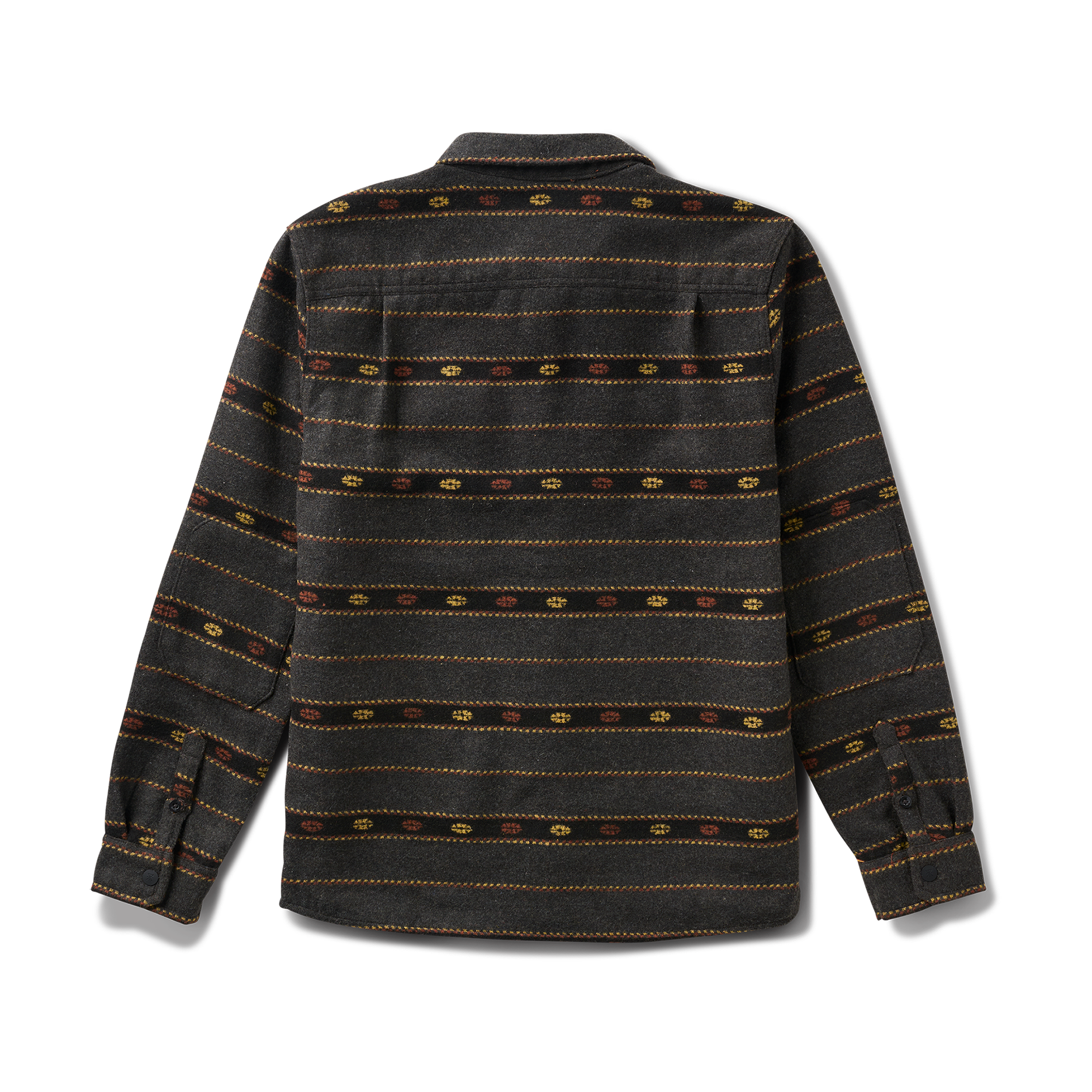 Nordsman Langarm Flannel — Onyx