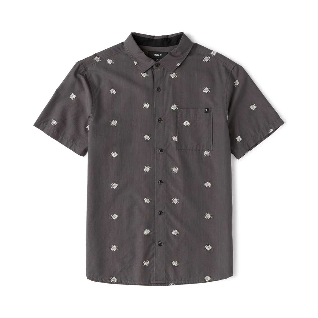 Journey Kurzarm Button Up Shirt - Kohle