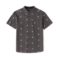 Journey Kurzarm Button Up Shirt - Kohle