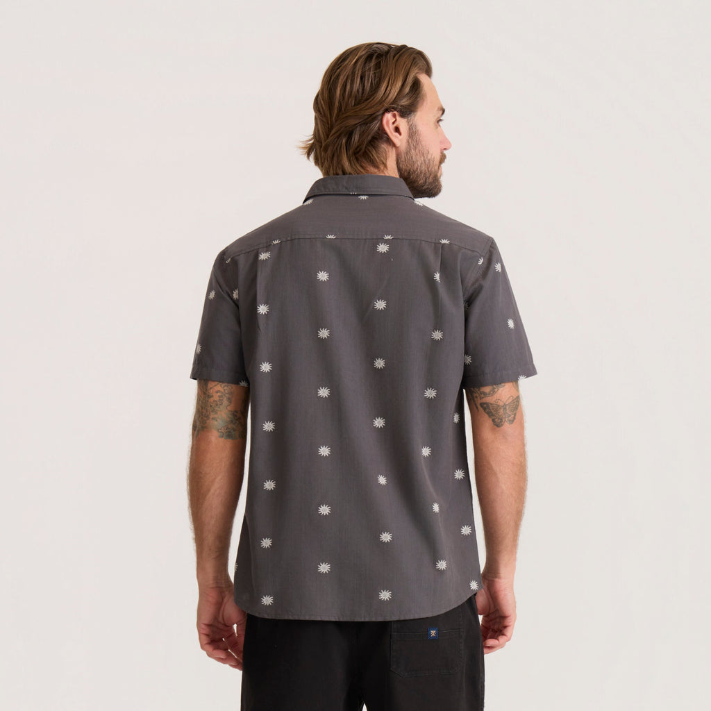 Journey Kurzarm Button Up Shirt - Kohle