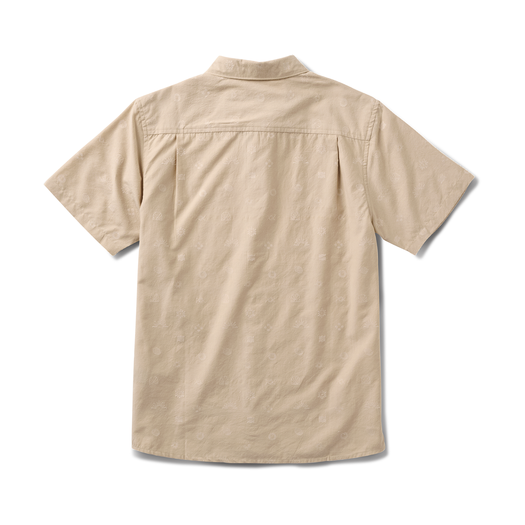 Journey Kurzarm Button Up Shirt - Fossil