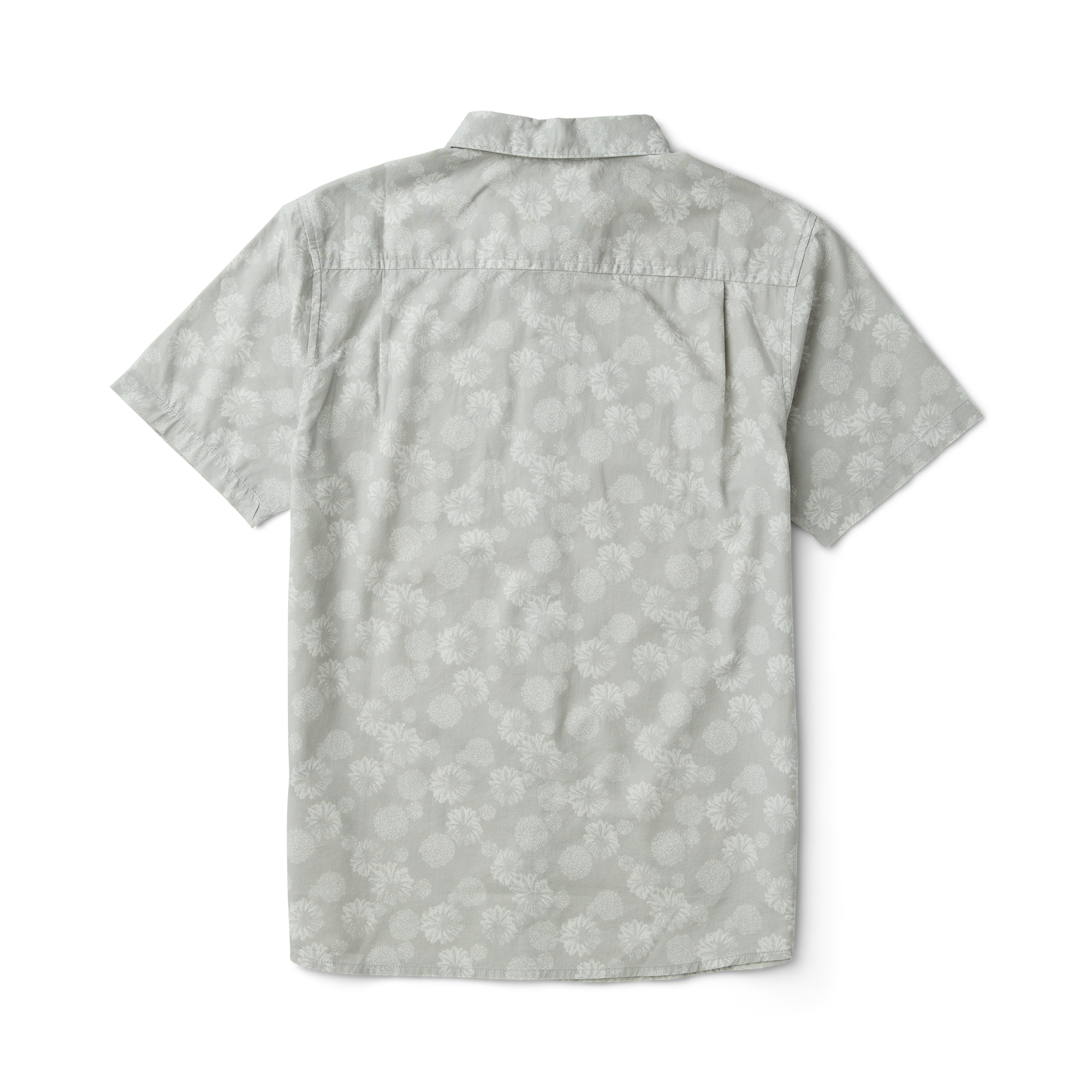 Journey Kurzarm Button Up Shirt - Grau