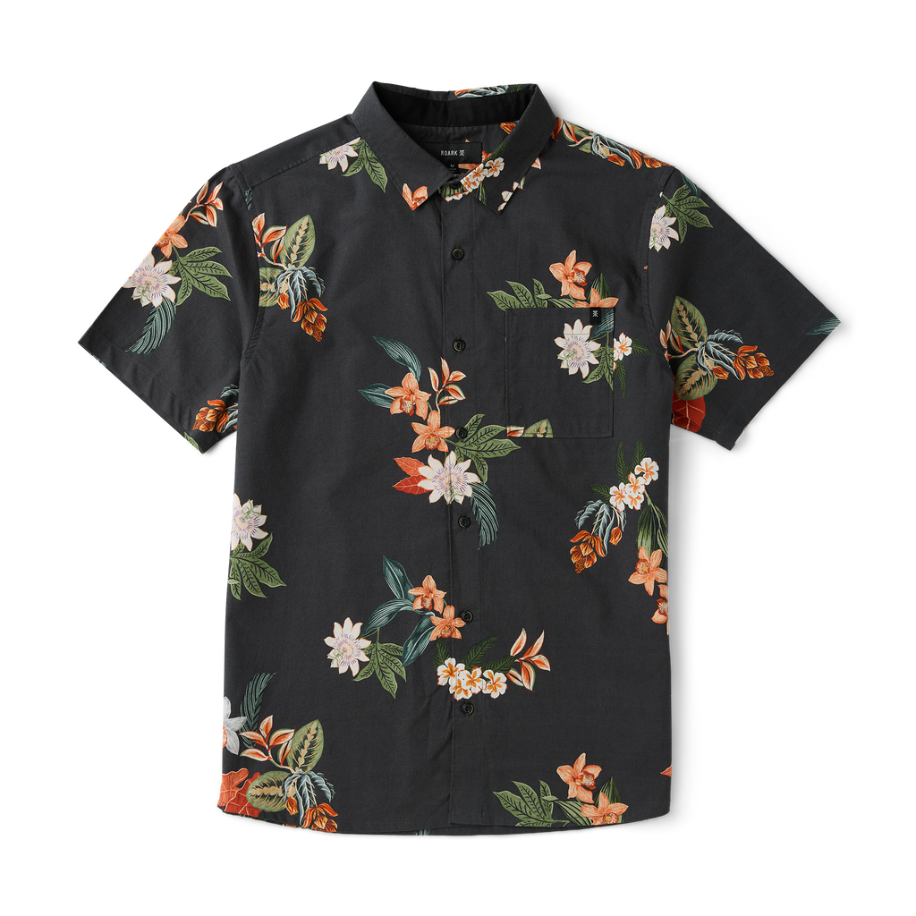 Journey Kurzarm Button Up Shirt für Onyx