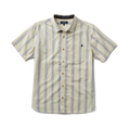 Journey Kurzarm Button Up Shirt - Stripe Seafoam (Deutsche Ausgabe)