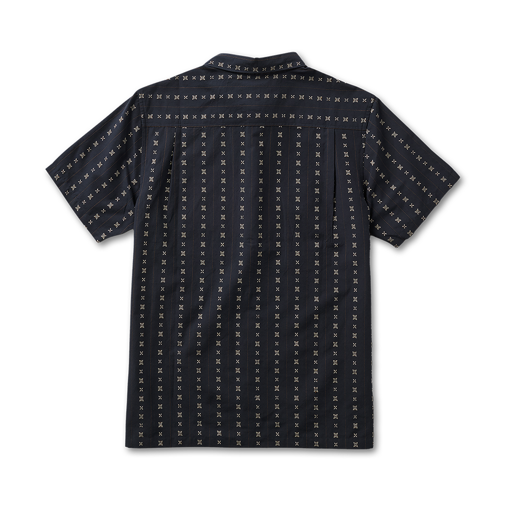 Gonzo Kurzarm Button Up Shirt für Dark Marineblau