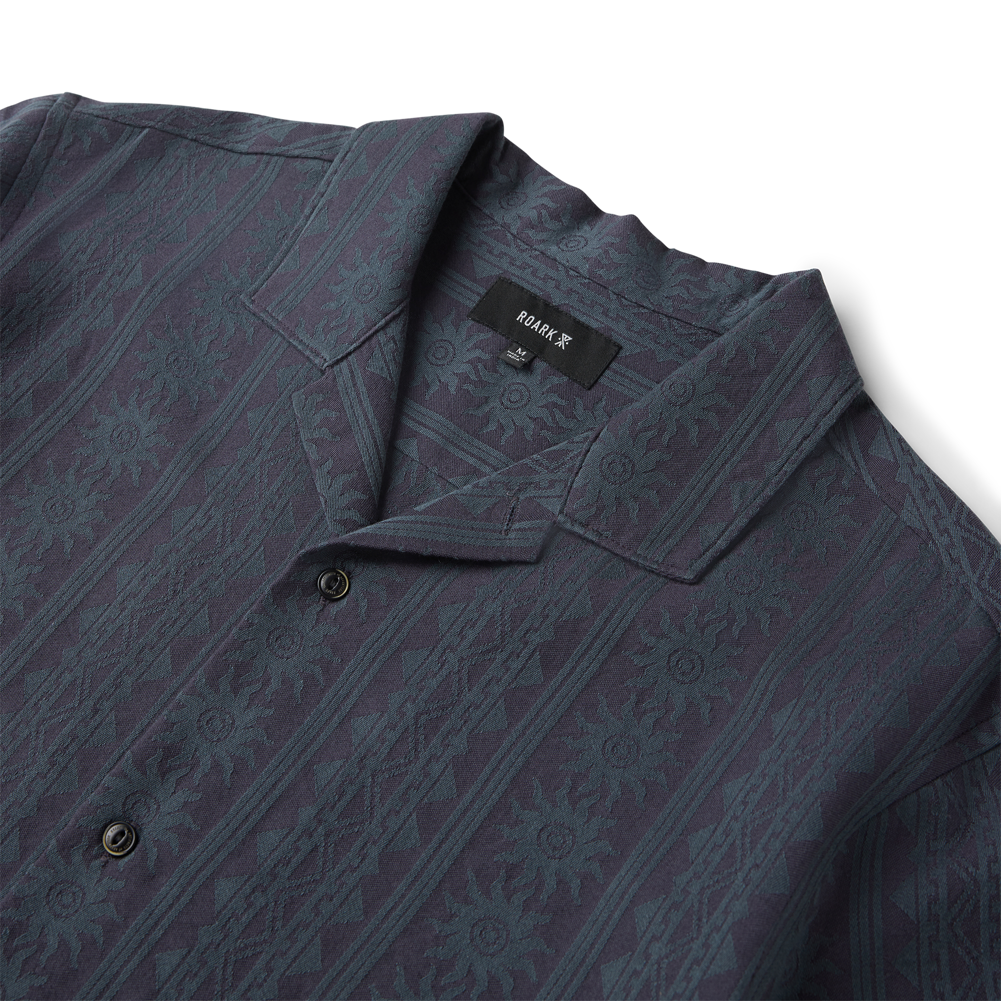 Gonzo Kurzarm Button Up Shirt für Ebony