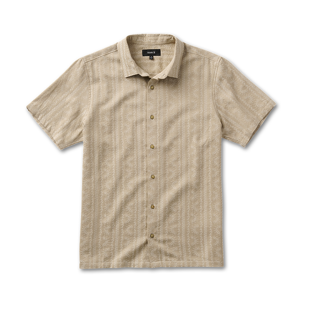 Gonzo Kurzarm Button Up Shirt - Fossil