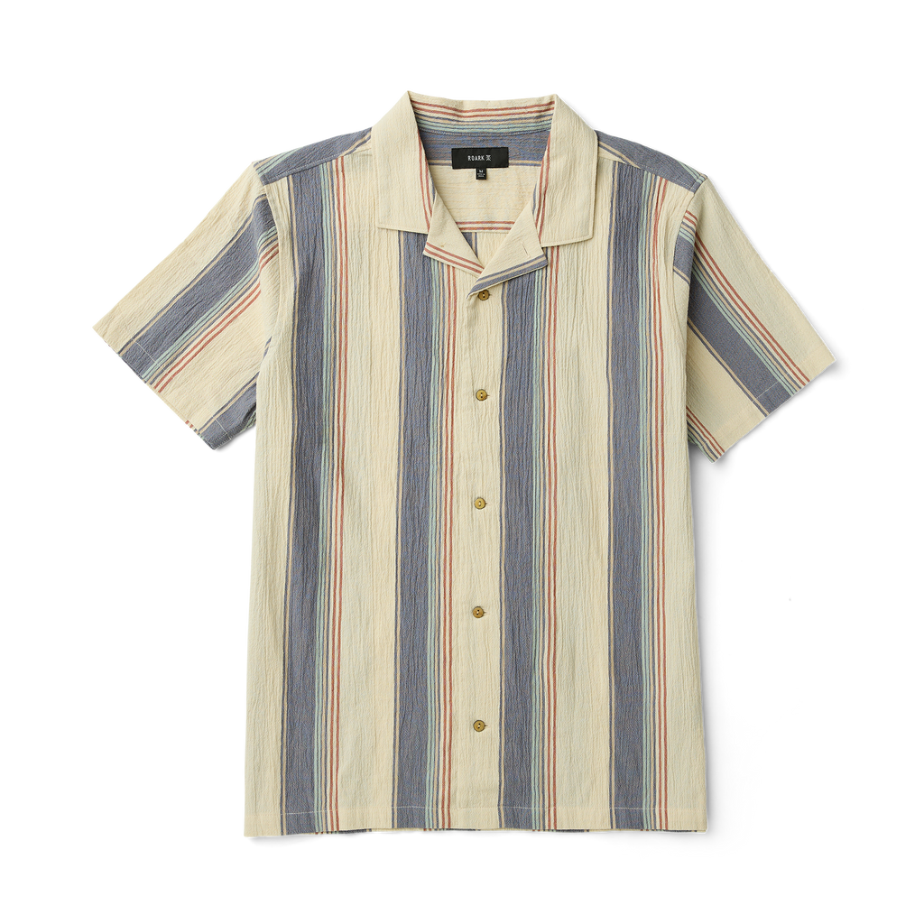 Gonzo Kurzarm Button Up Shirt - Elfenbein