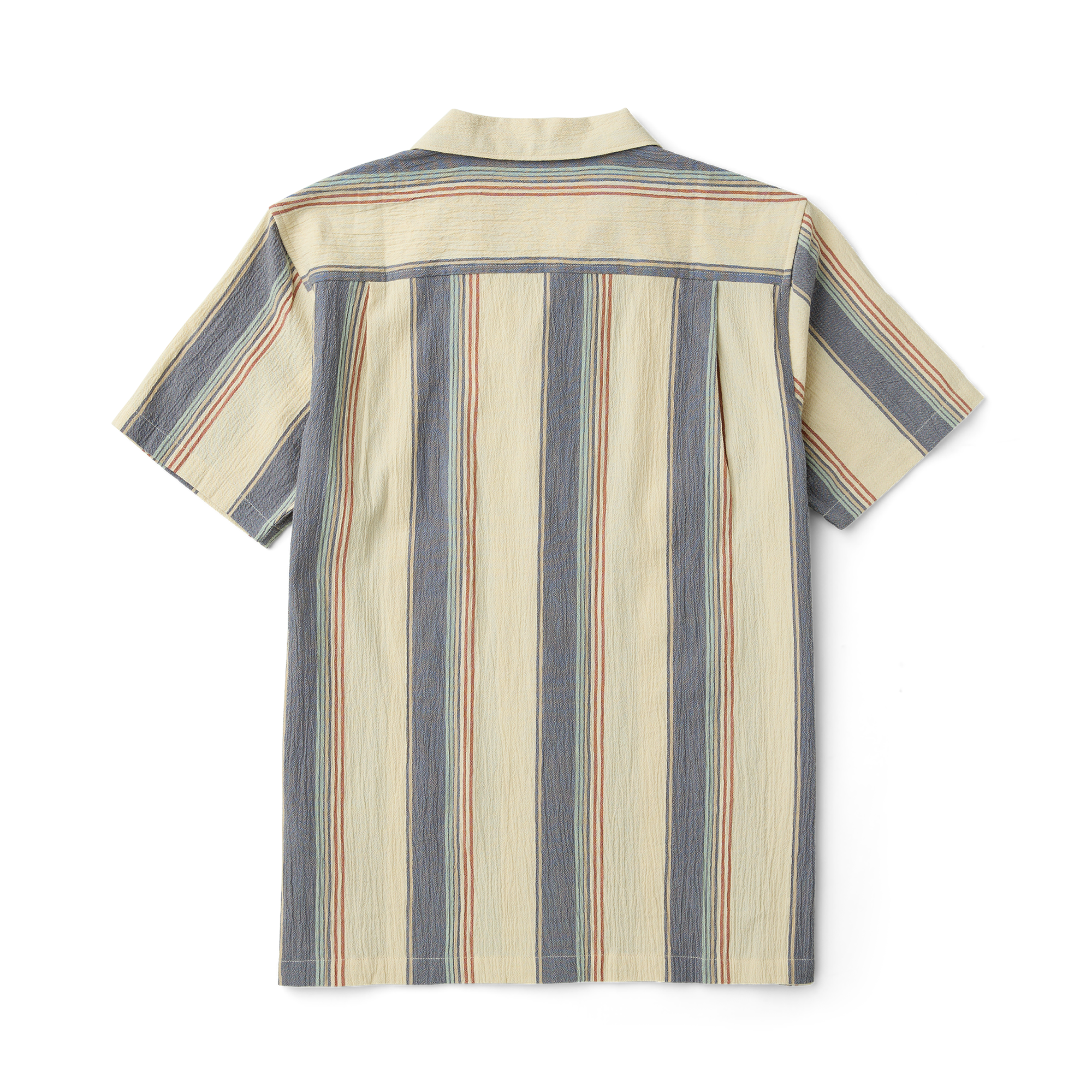 Gonzo Kurzarm Button Up Shirt - Elfenbein